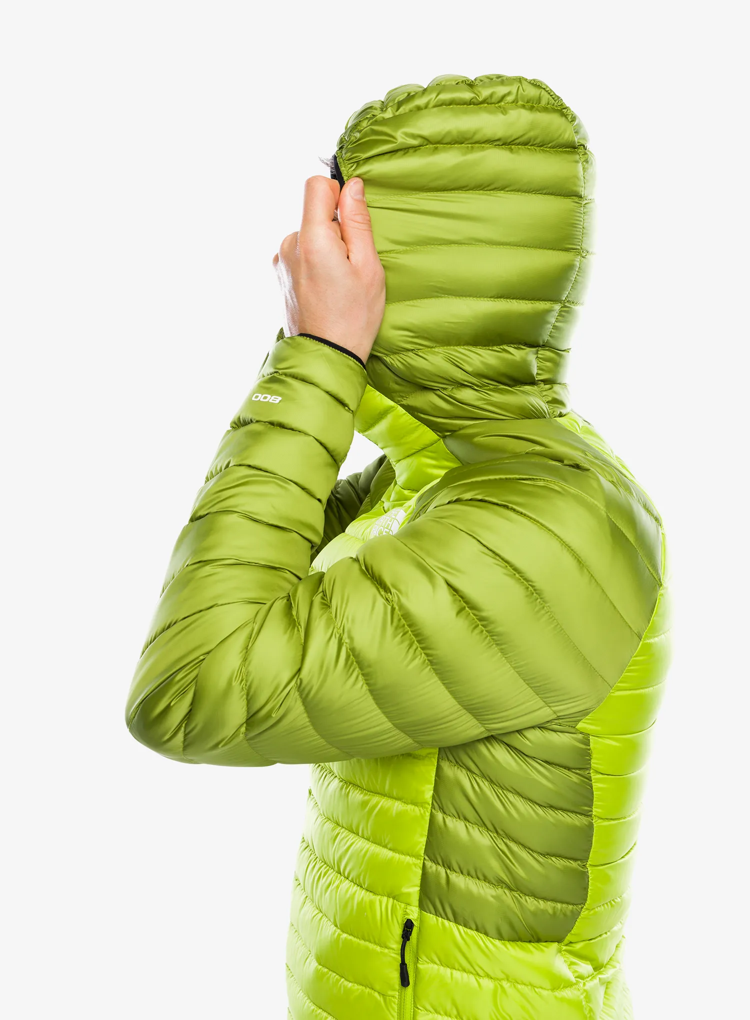 Puhovka The North Face Bettaforca Lt Down Hoodie - meadow grass/oak green