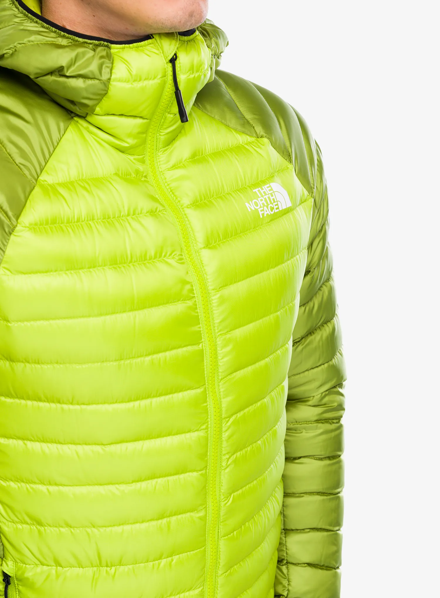Puhovka The North Face Bettaforca Lt Down Hoodie - meadow grass/oak green