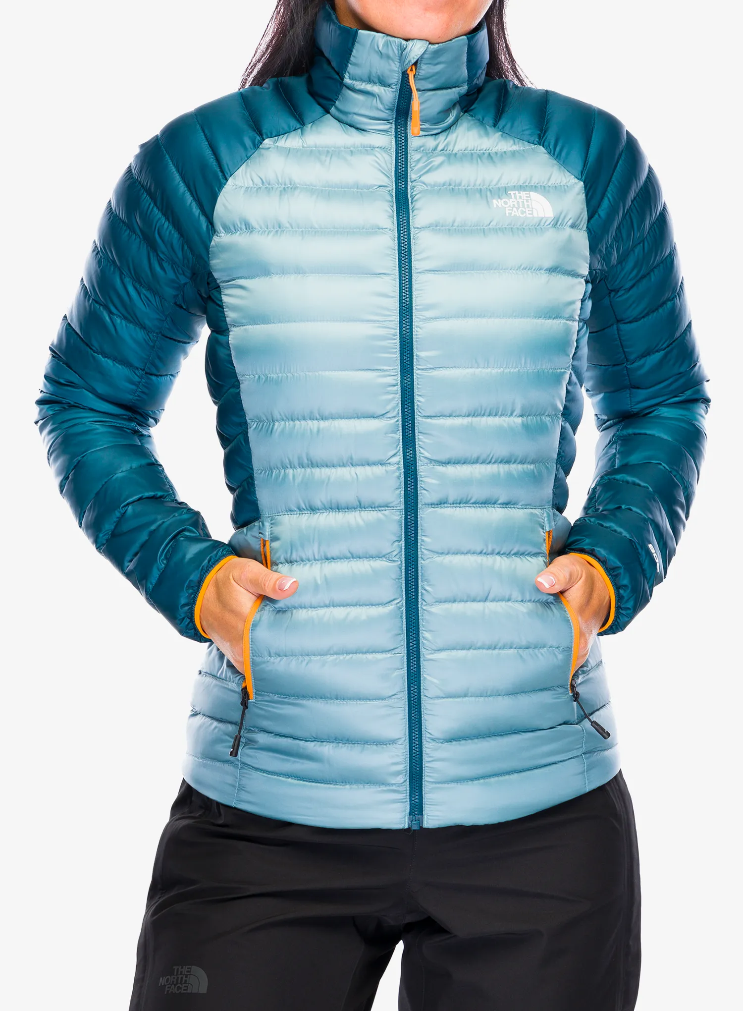 Ženska puhovka The North Face Bettaforca Lt Down Jacket - algae blue/midnight petrol