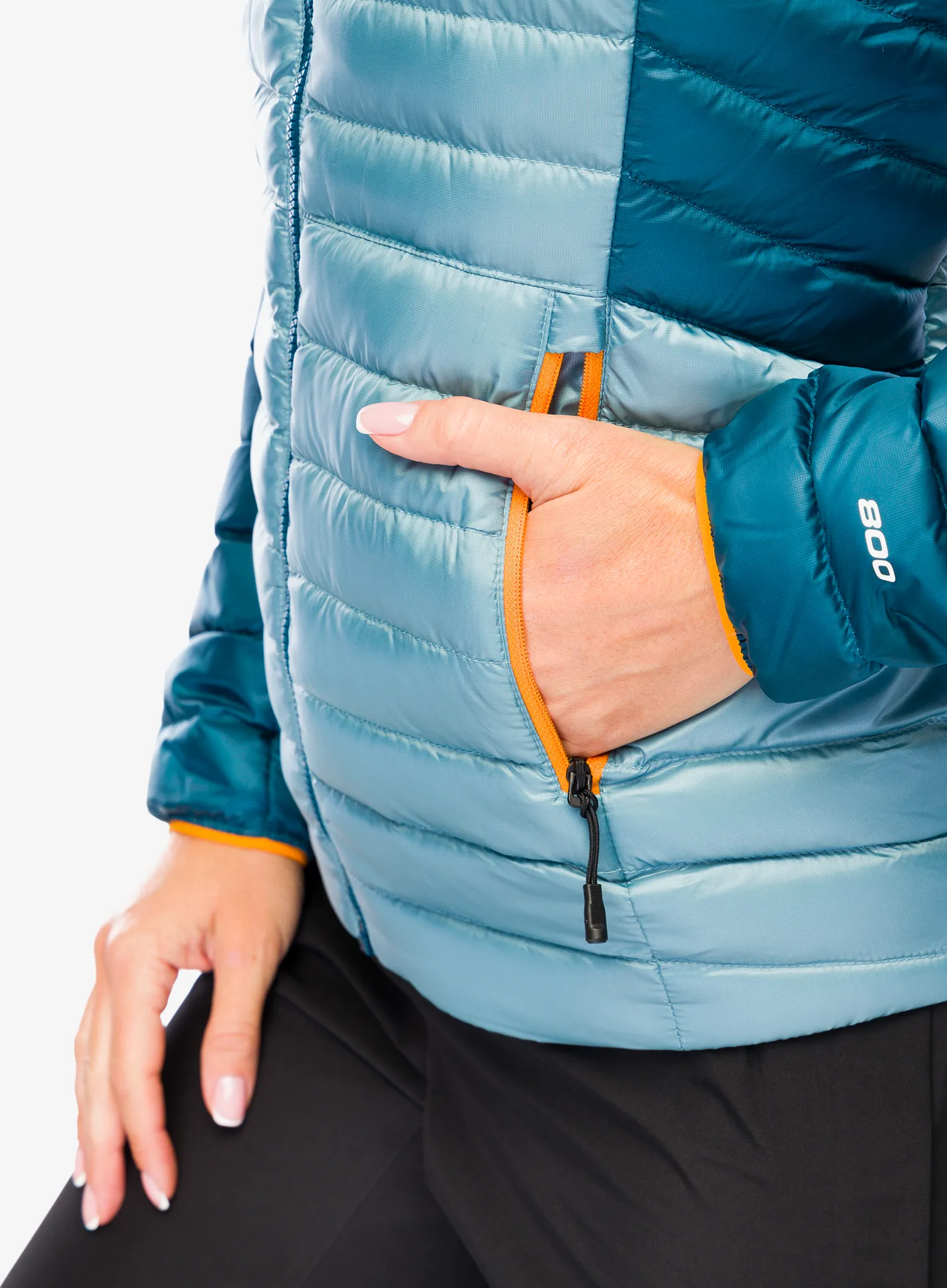 Ženska puhovka The North Face Bettaforca Lt Down Jacket - algae blue/midnight petrol