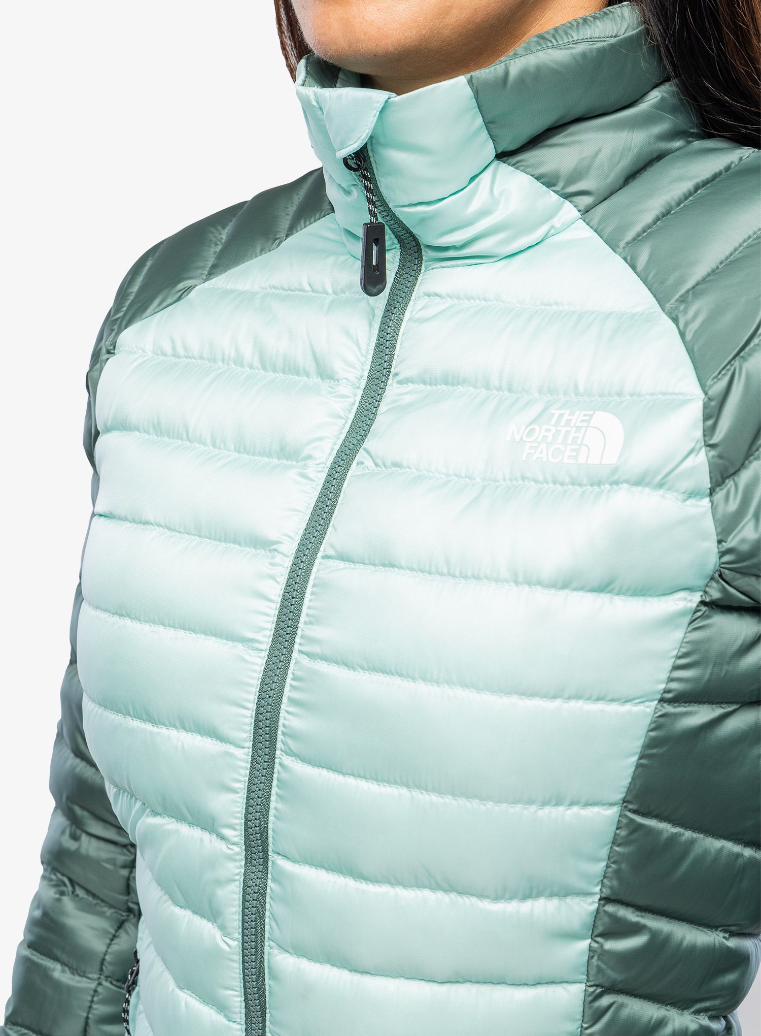 Ženska puhovka The North Face Bettaforca Lt Down Jacket - teal/dark sage