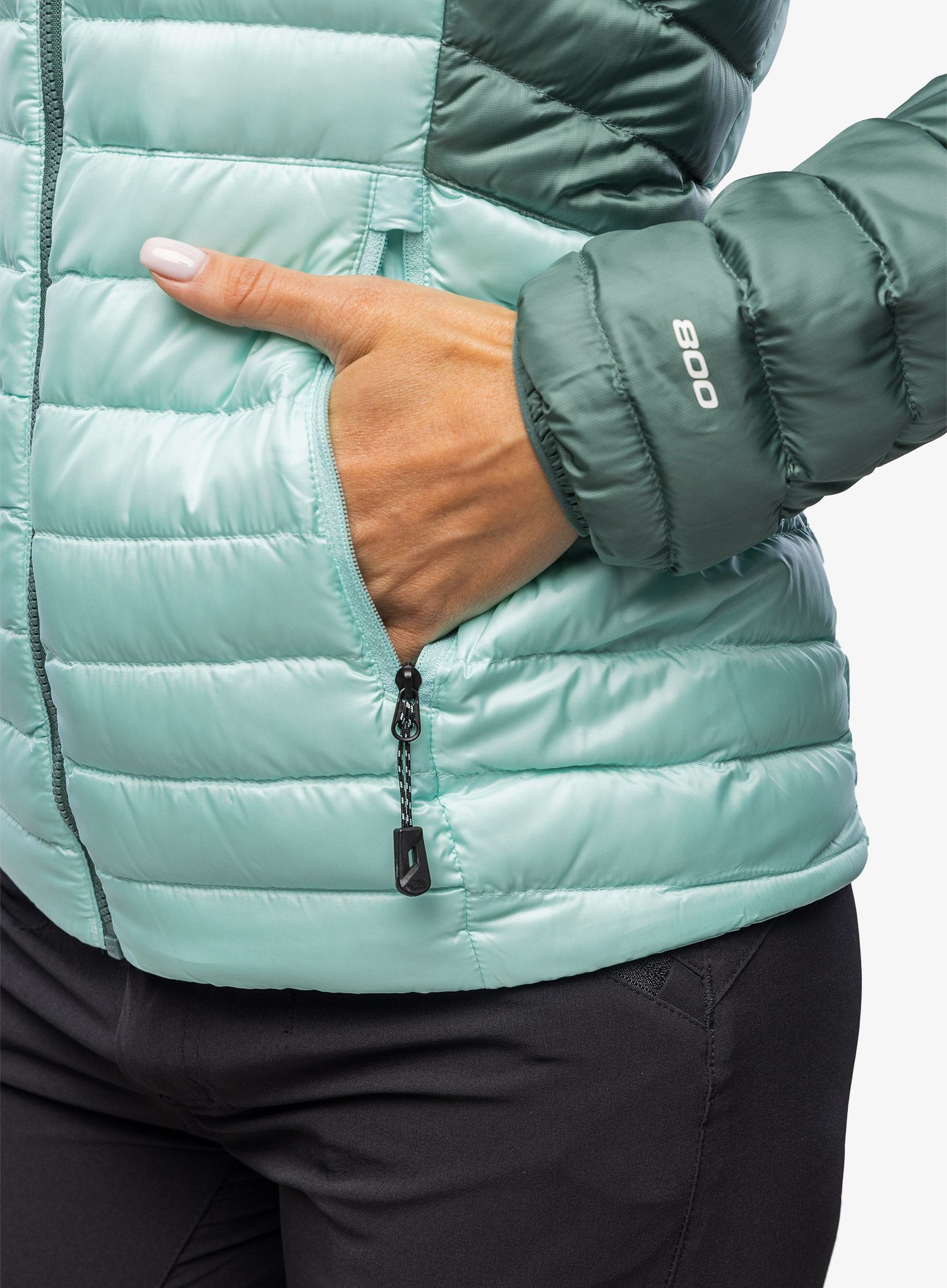 Ženska puhovka The North Face Bettaforca Lt Down Jacket - teal/dark sage