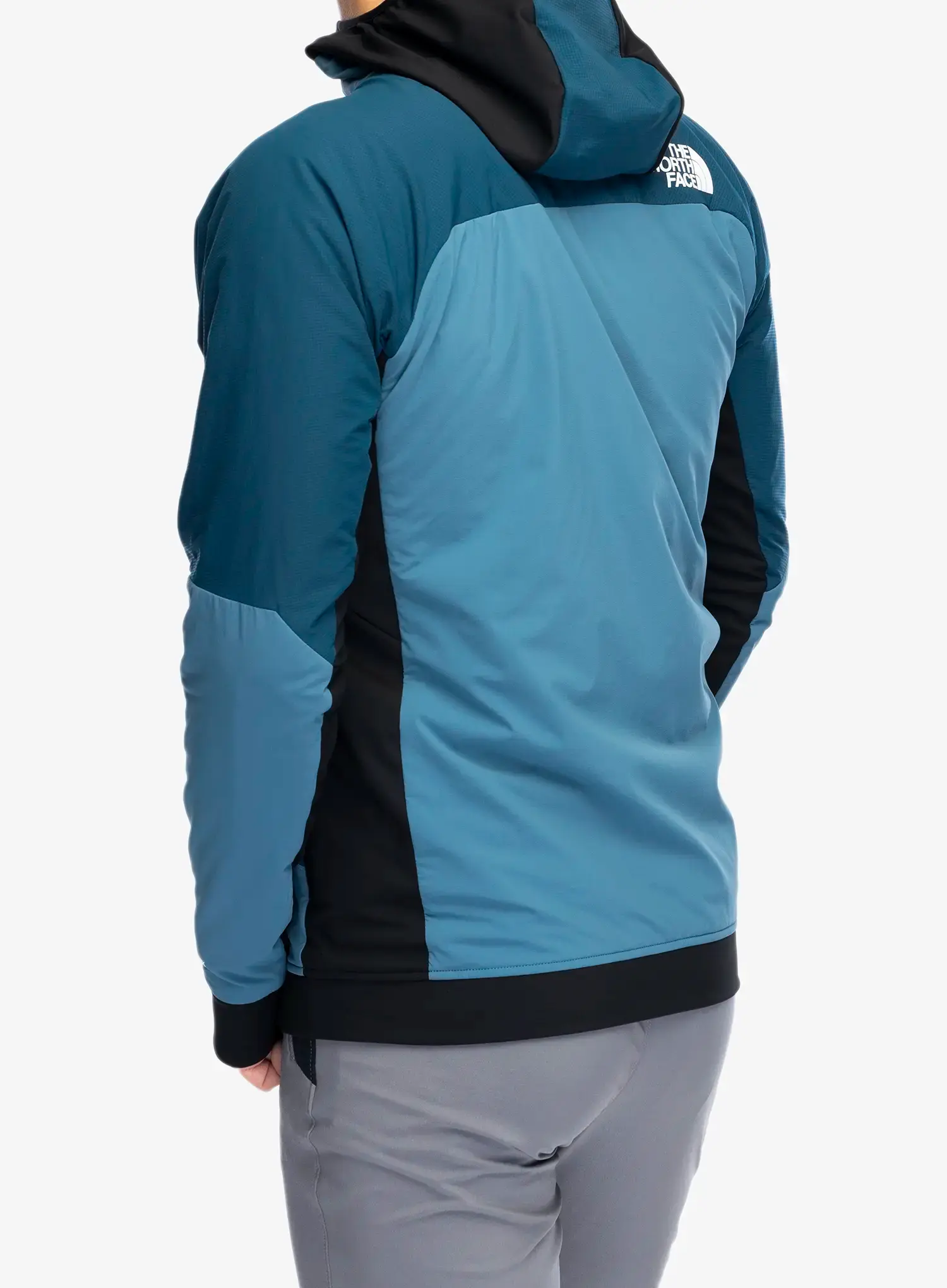 Hibridna jakna The North Face Binntal Hybrid Ventrix Hoodie - mal.blue/midnight petrol/black