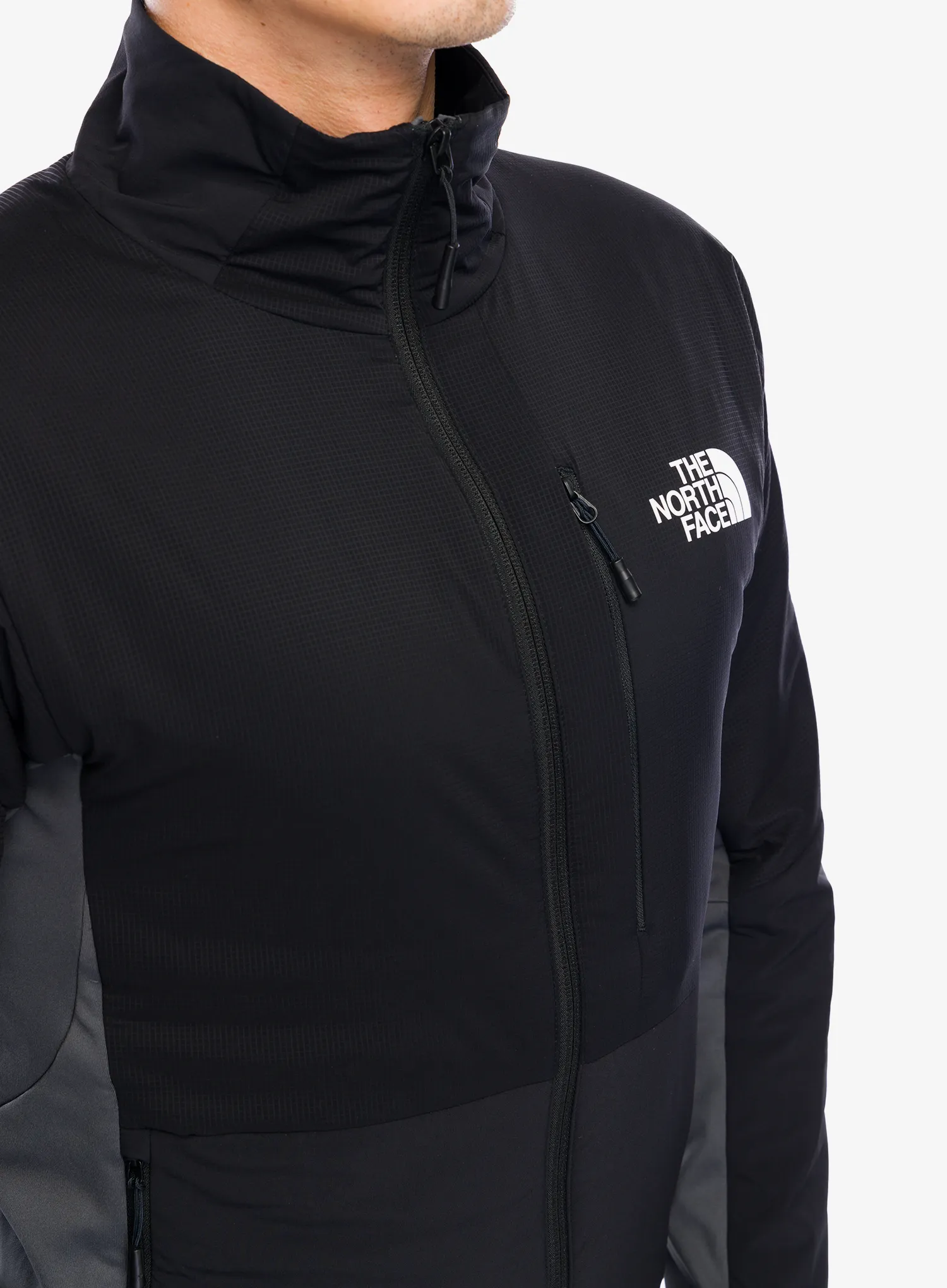 Hibridna jakna The North Face Binntal Hybrid Ventrix Jacket - blk/blk/anthracite grey