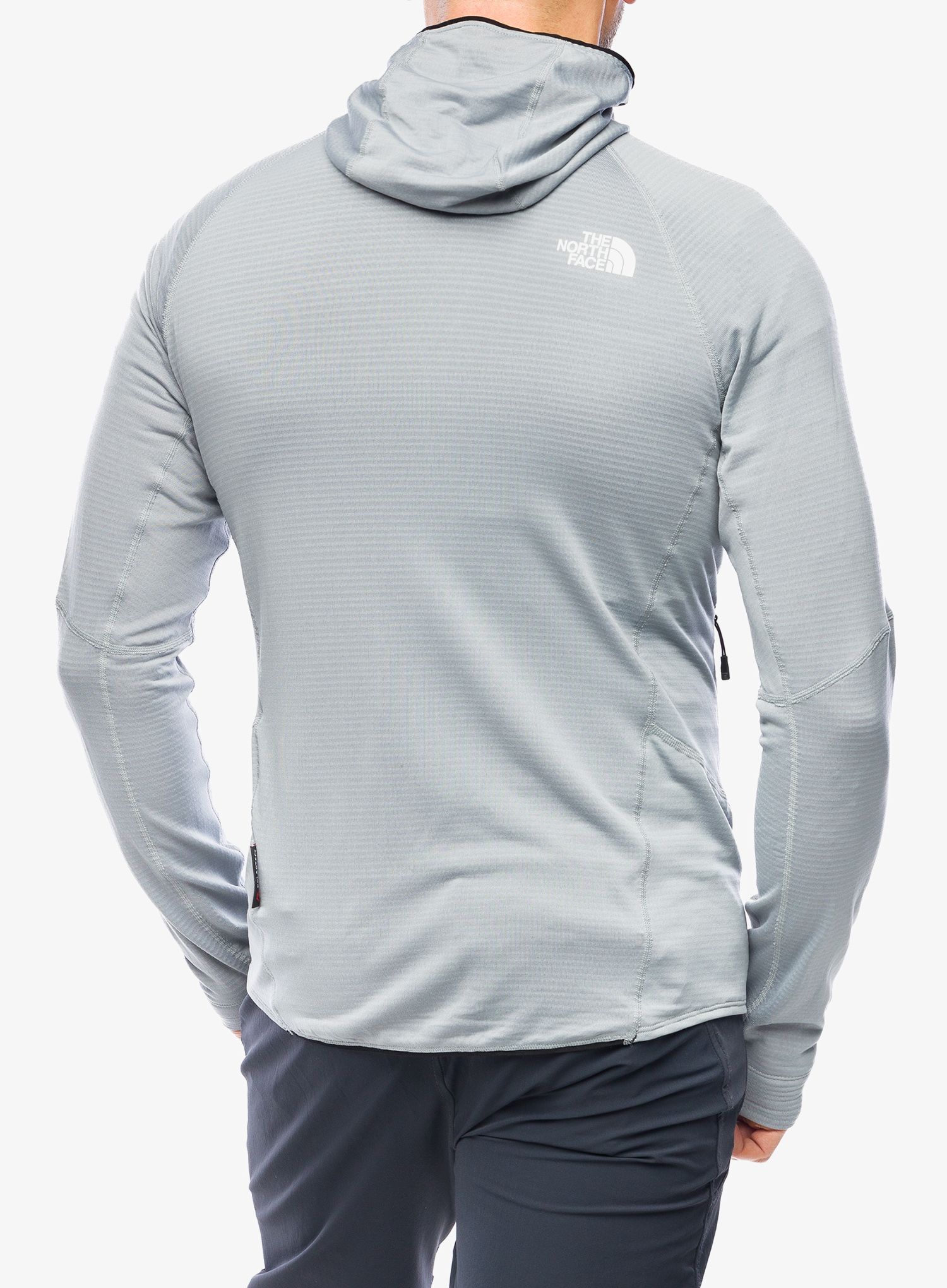 Jopica na zadrgo The North Face Bolt Polartec Hoodie - monument grey