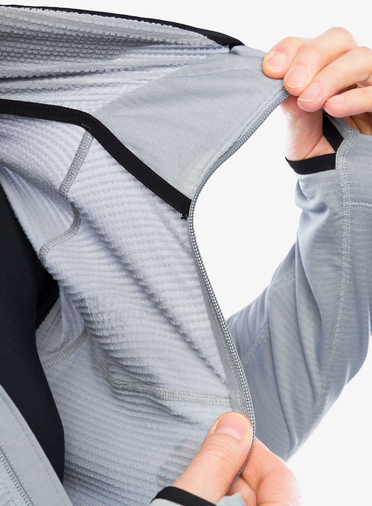Jopica na zadrgo The North Face Bolt Polartec Hoodie - monument grey