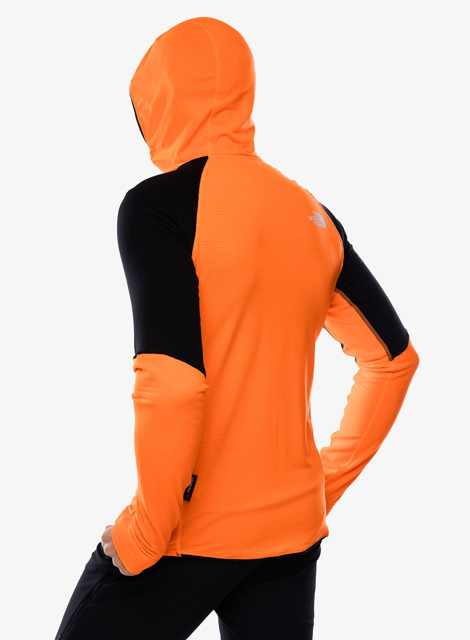 Jopica The North Face Bolt Polartec Hoodie - orange/black