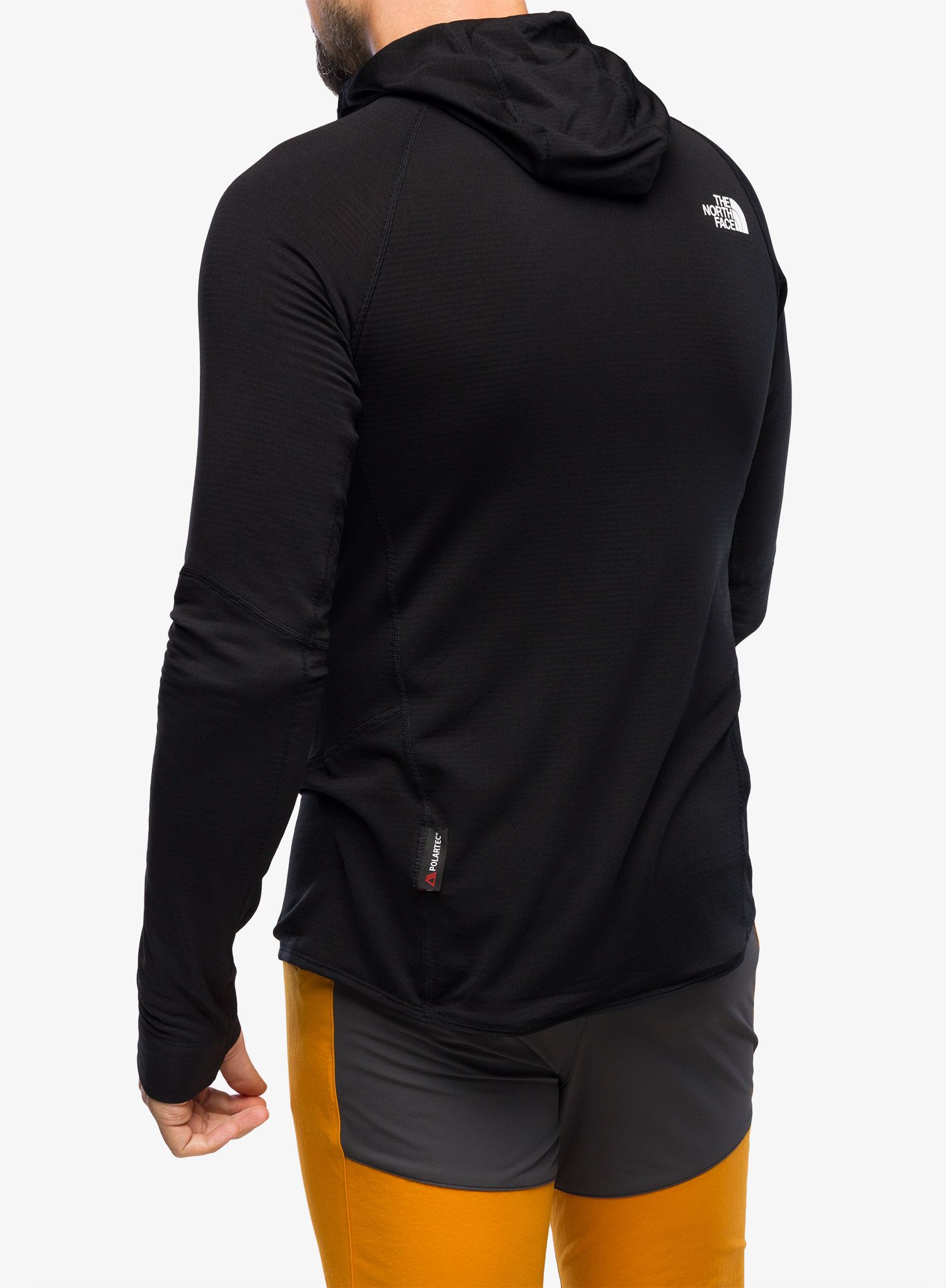 Moška jopica The North Face Bolt Polartec Hoodie - tnf black