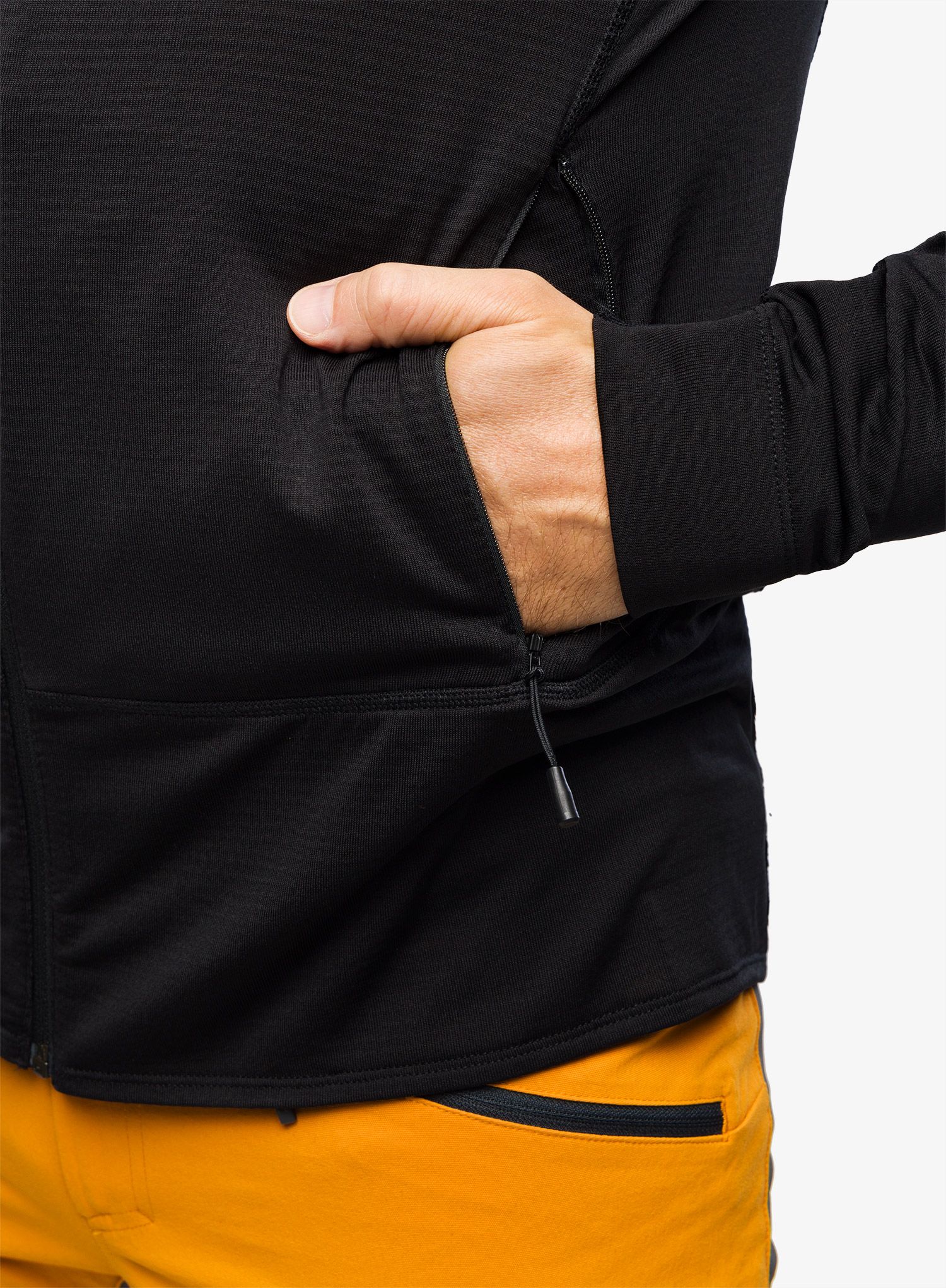 Moška jopica The North Face Bolt Polartec Hoodie - tnf black