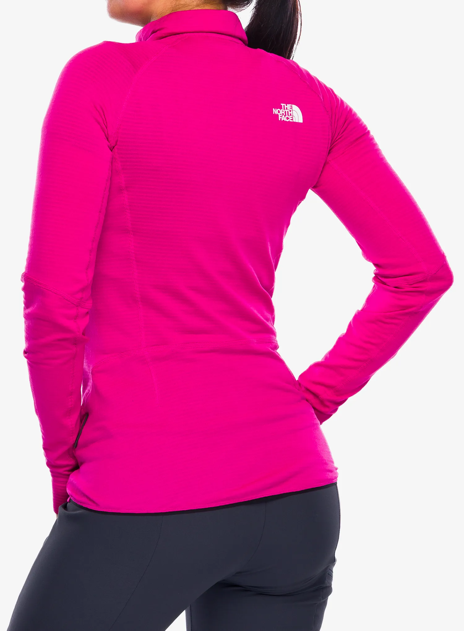 Ženski flis The North Face Bolt Polartec Jacket - pink primrose/tnf black