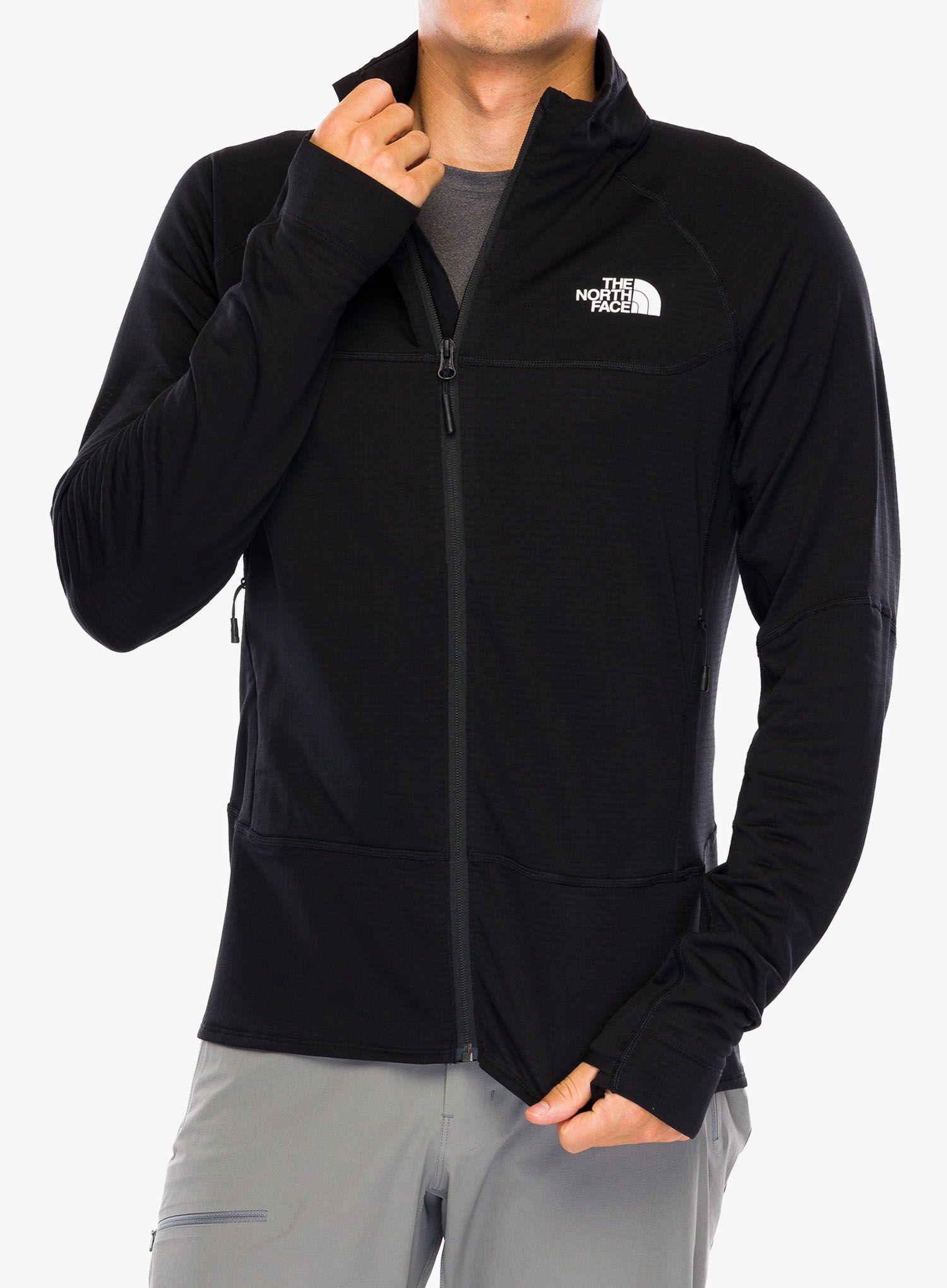 Flis The North Face Bolt Polartec Jacket - tnf black