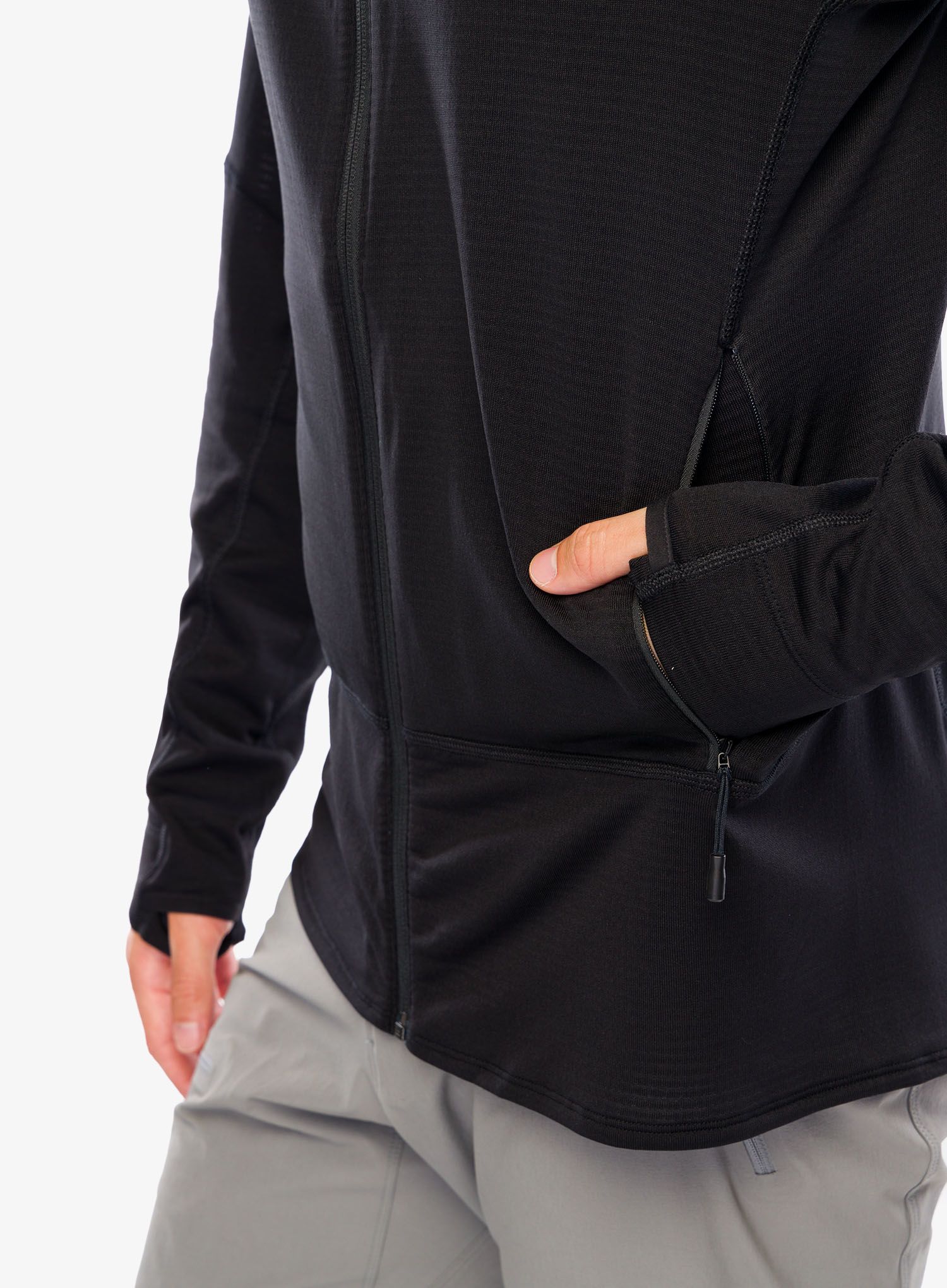 Flis The North Face Bolt Polartec Jacket - tnf black