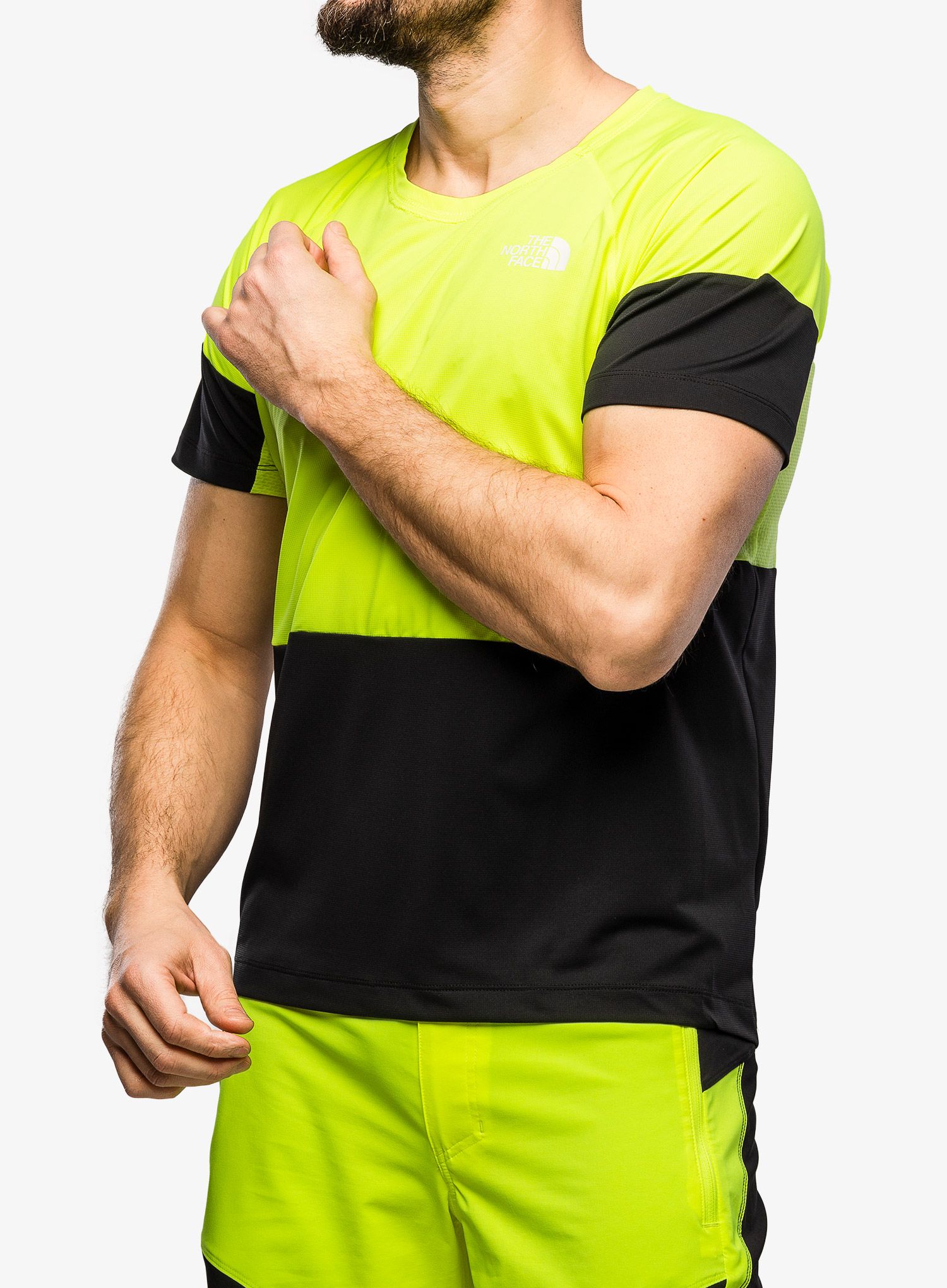 Majica The North Face Bolt Tech Tee - yellow/black