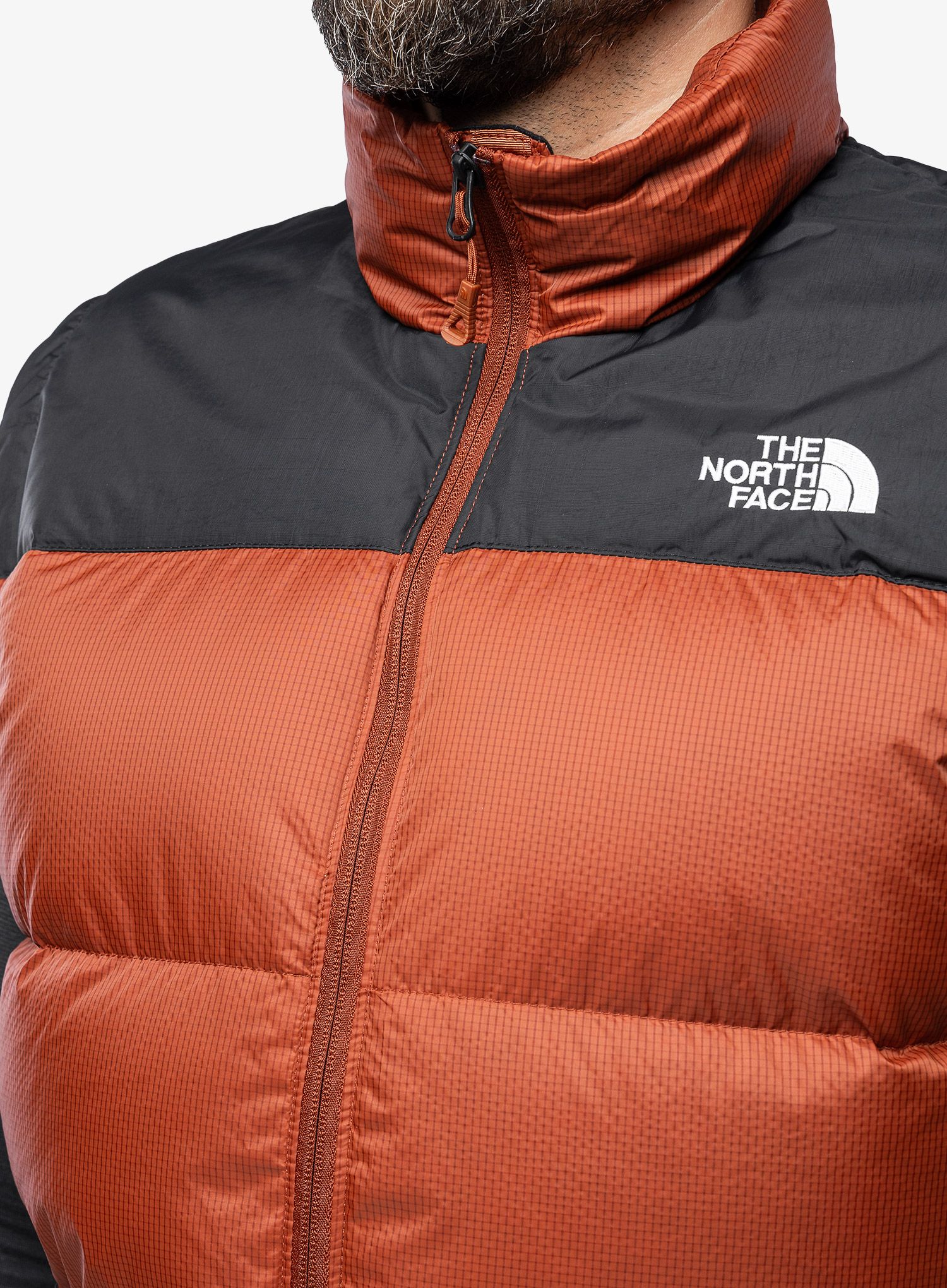 Podložen brezrokavnik The North Face Diablo Down Vest - brown/black