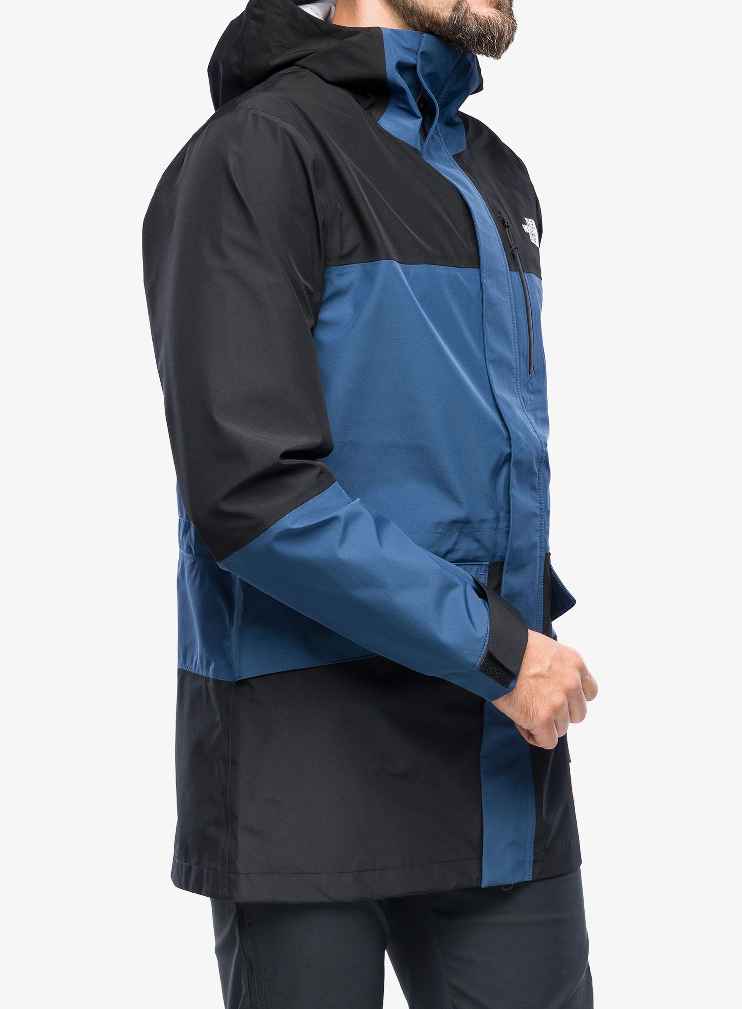 Moška jakna The North Face Dryzzle All Weather Jkt FUTURELIGHT - blue/black