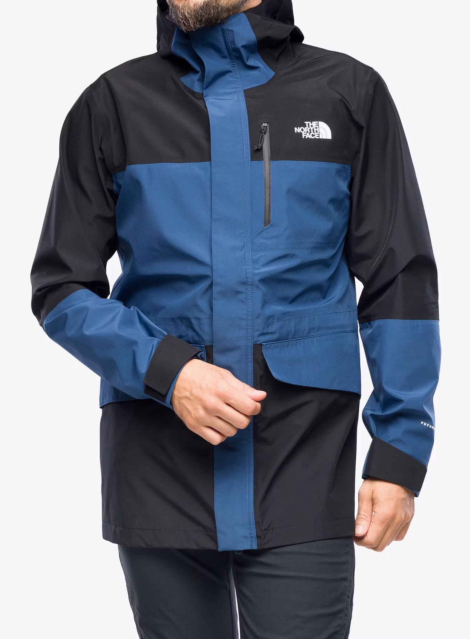 Moška jakna The North Face Dryzzle All Weather Jkt FUTURELIGHT - blue/black