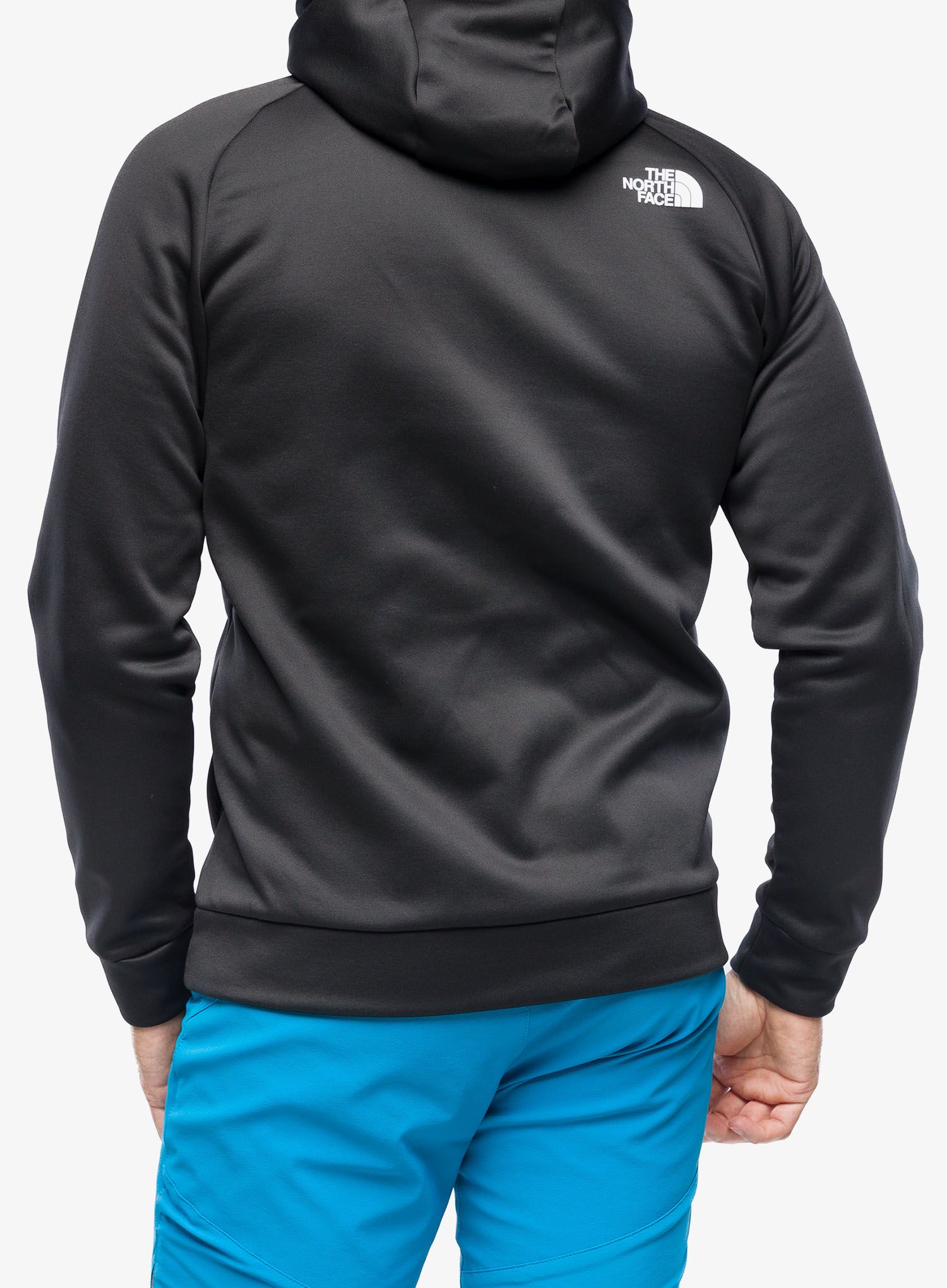 Jopica na zadrgo The North Face Reaxion Fleece F/Z Hoodie - black/grey