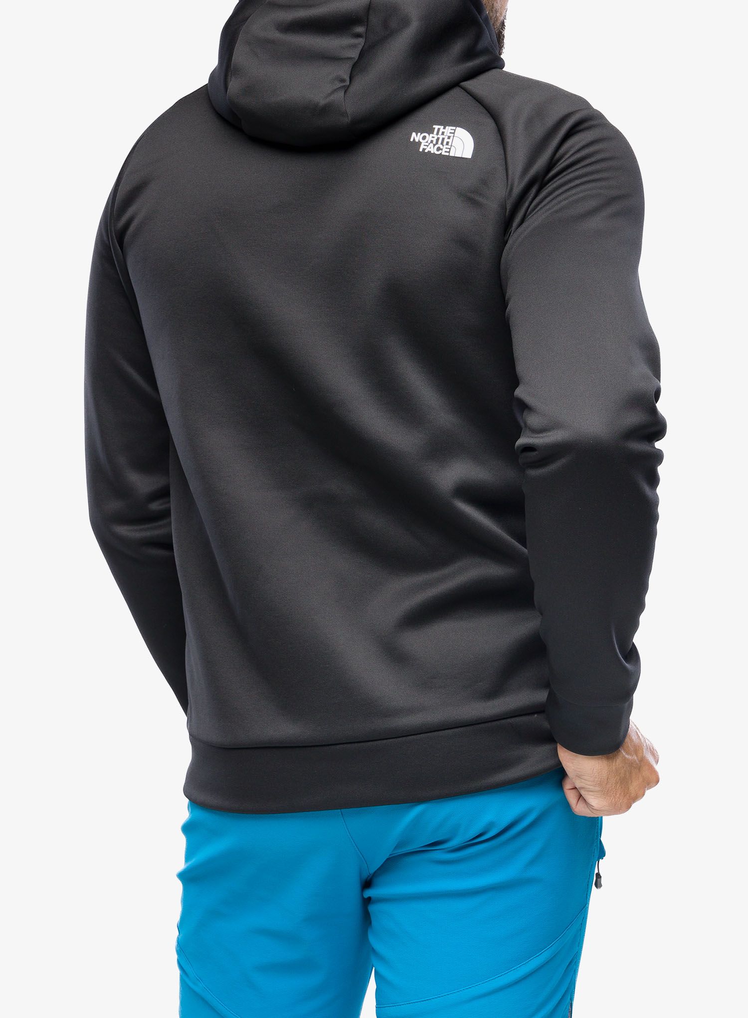 Jopica na zadrgo The North Face Reaxion Fleece F/Z Hoodie - black/grey
