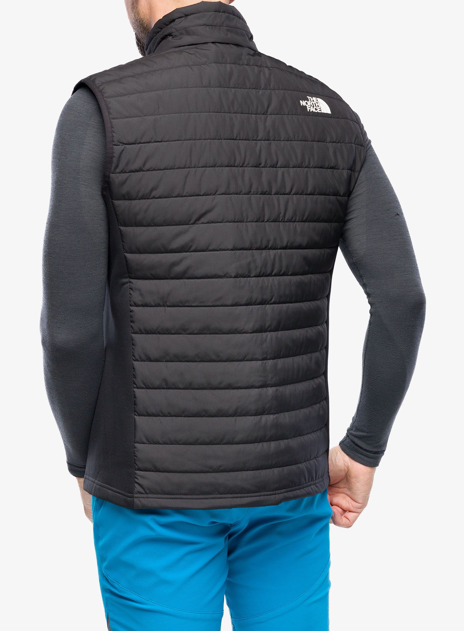 Podložen brezrokavnik The North Face Canyonlands Hybrid Vest - tnf black