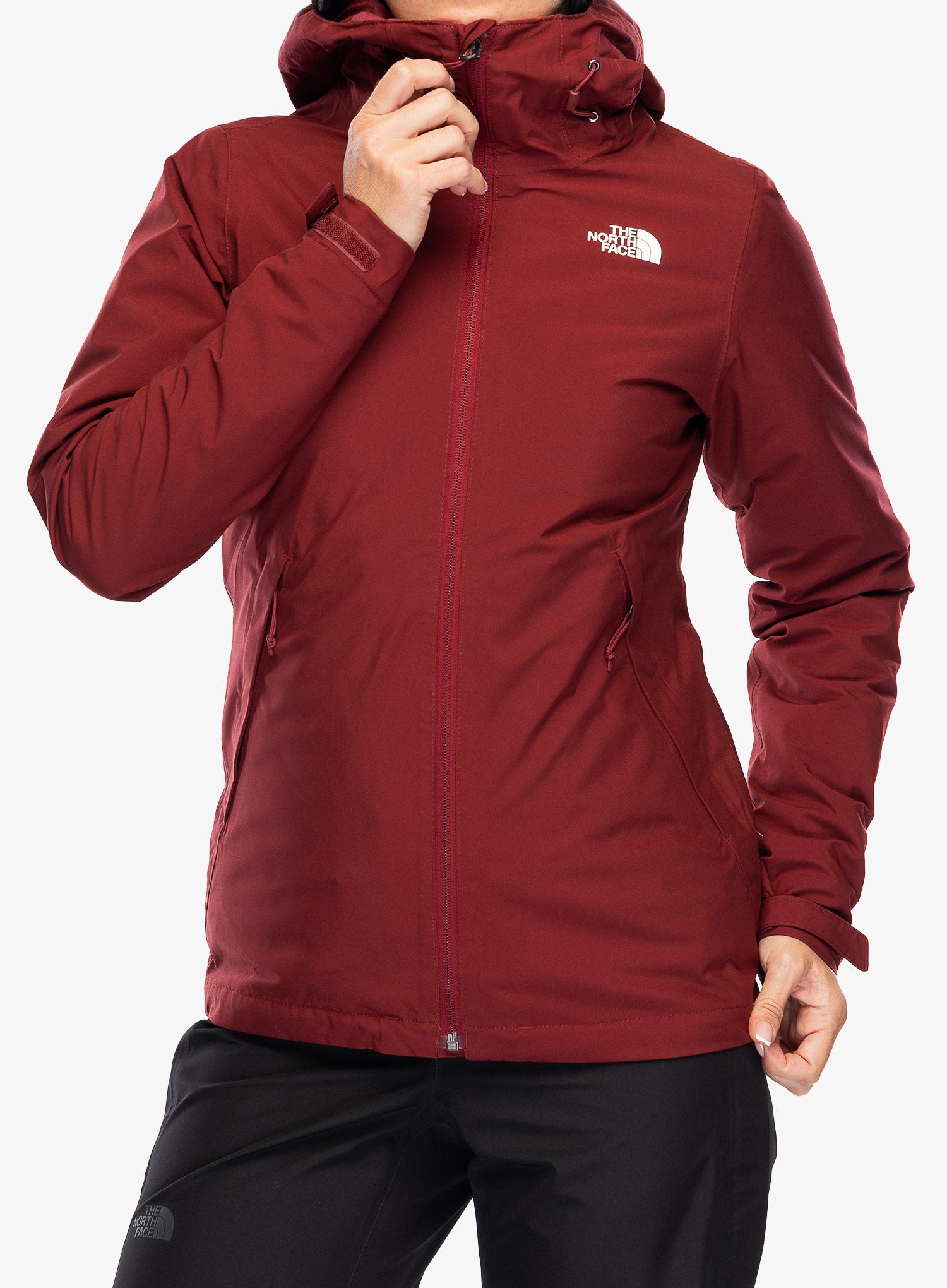 Ženska jakna 3 v 1 The North Face Carto Triclimate Jacket - cordovan/evening sandpink