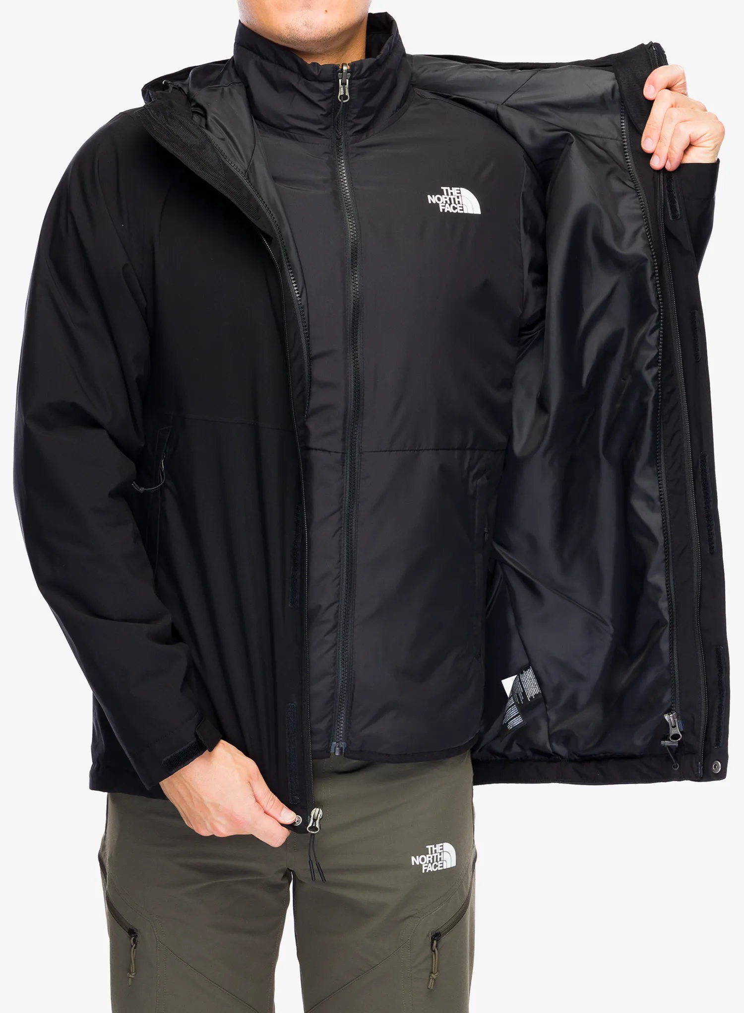 Jakna 3v1 The North Face Carto Triclimate Jacket - tnf black