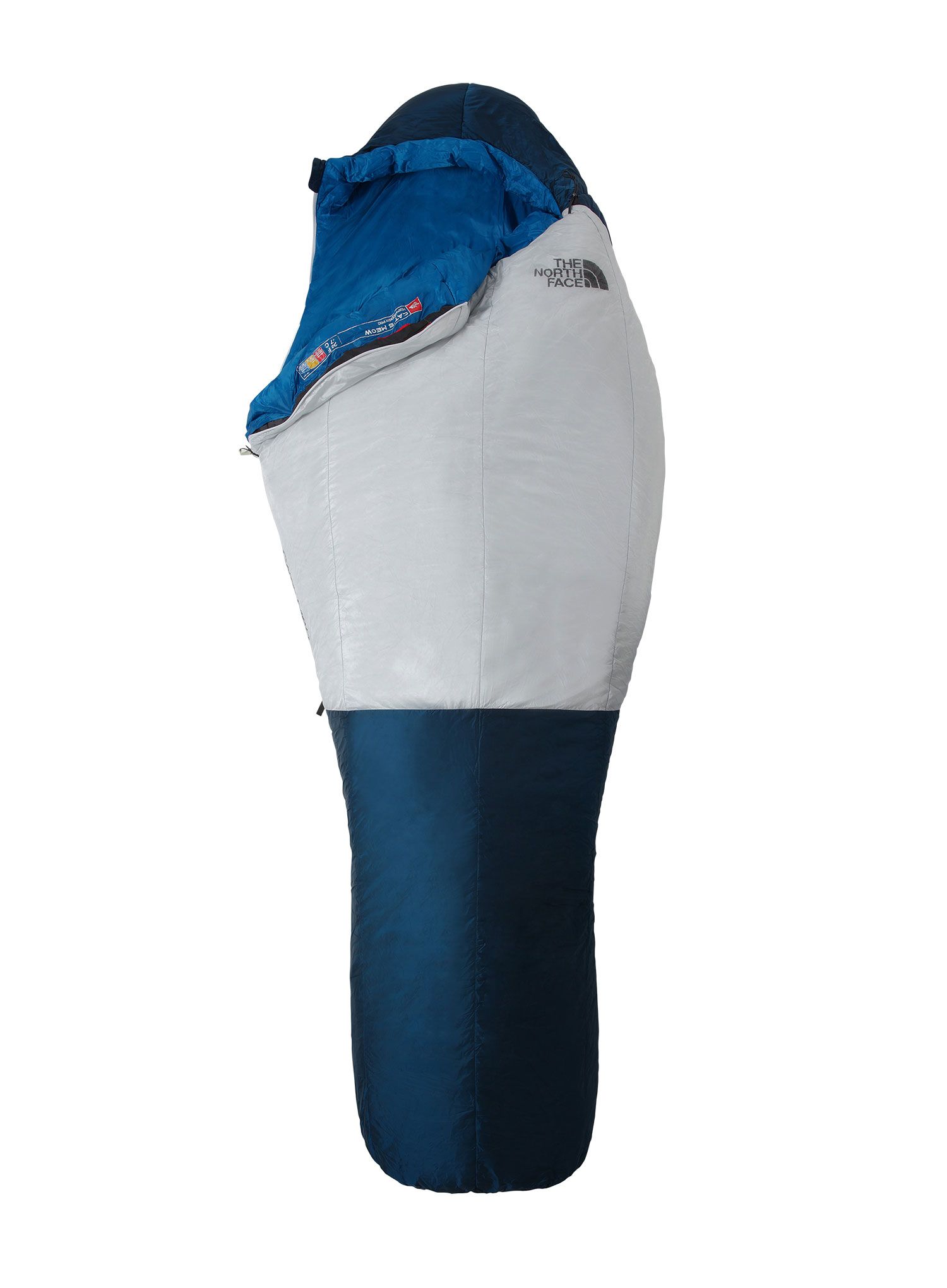Spalna vreča The North Face Cat's Meow Eco (198 cm) - banff blue/tin grey