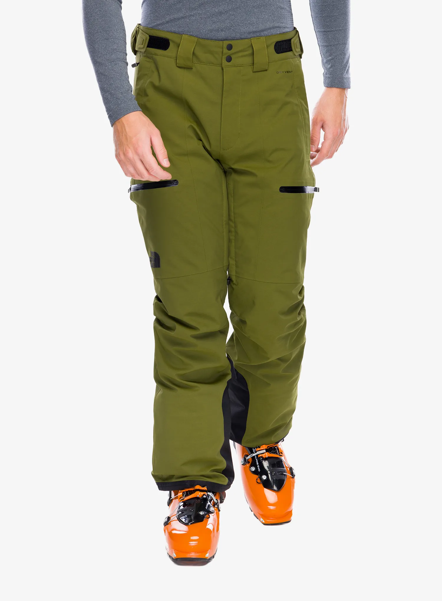 Smučarske hlače The North Face Chakal Pant - forest olive