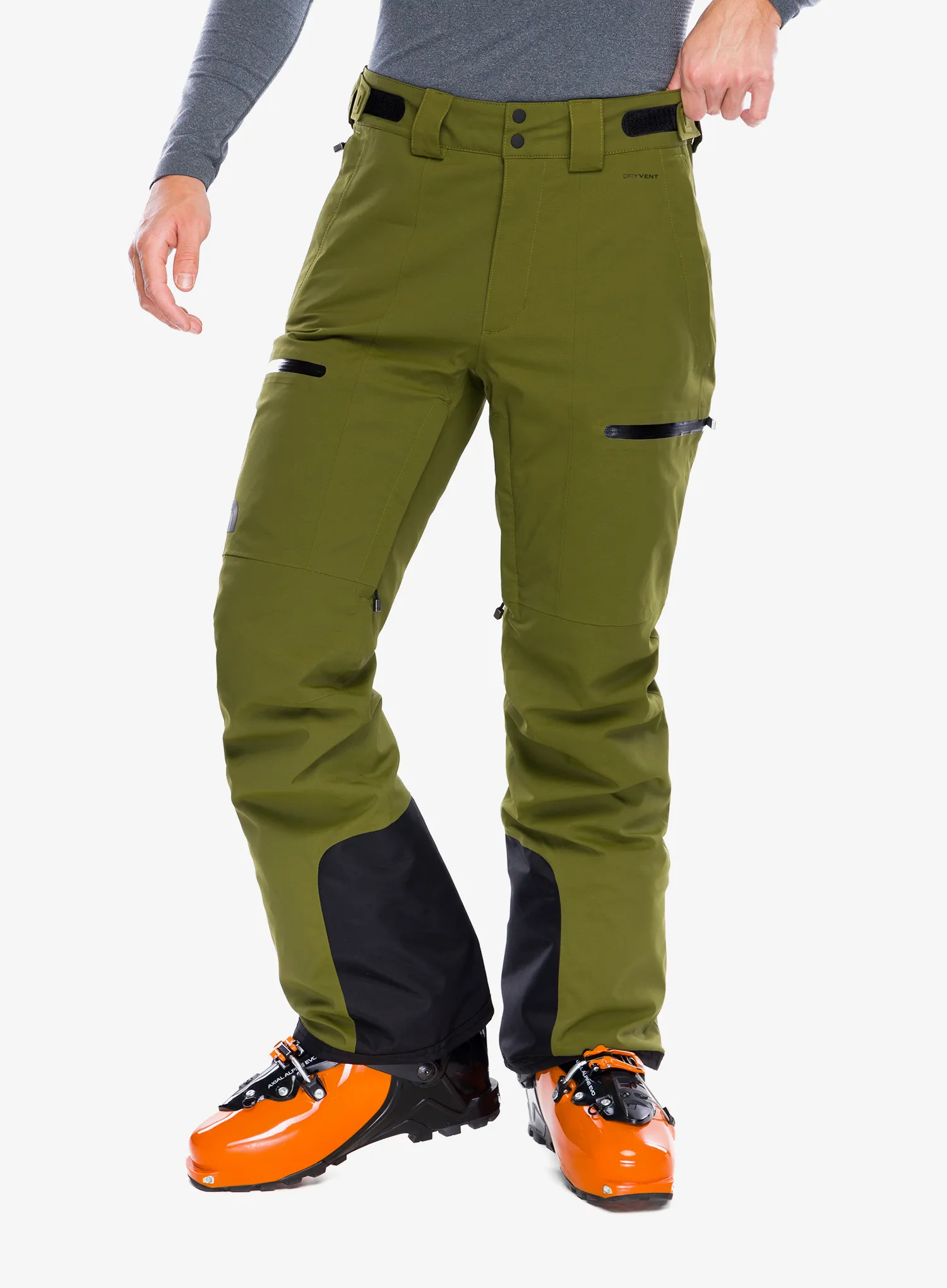 Smučarske hlače The North Face Chakal Pant - forest olive
