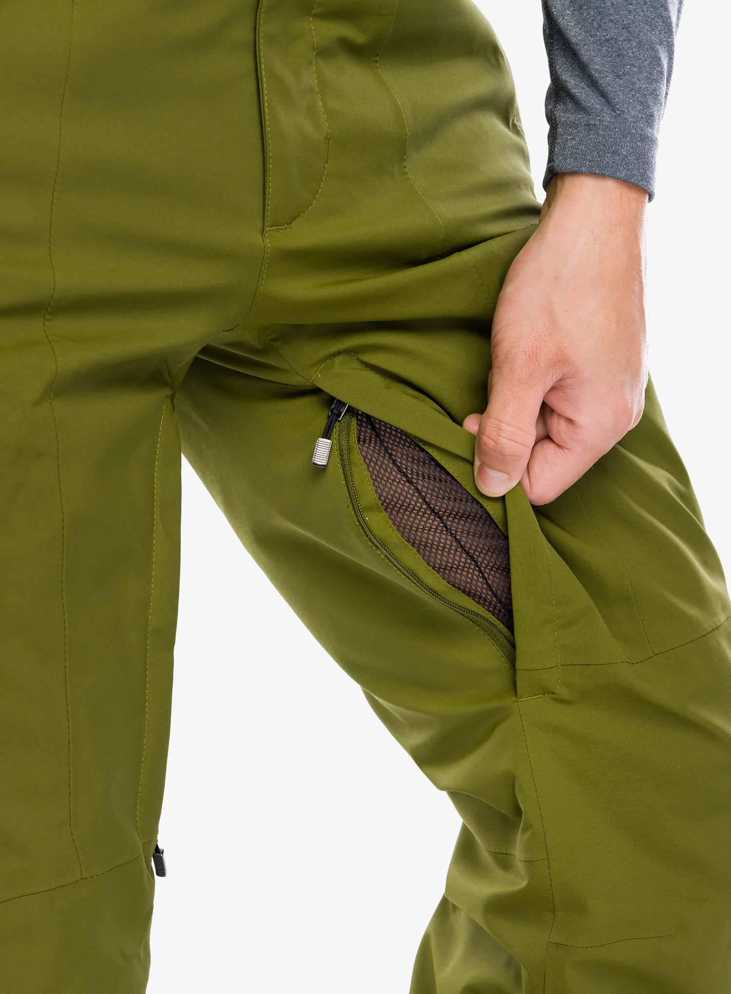Smučarske hlače The North Face Chakal Pant - forest olive