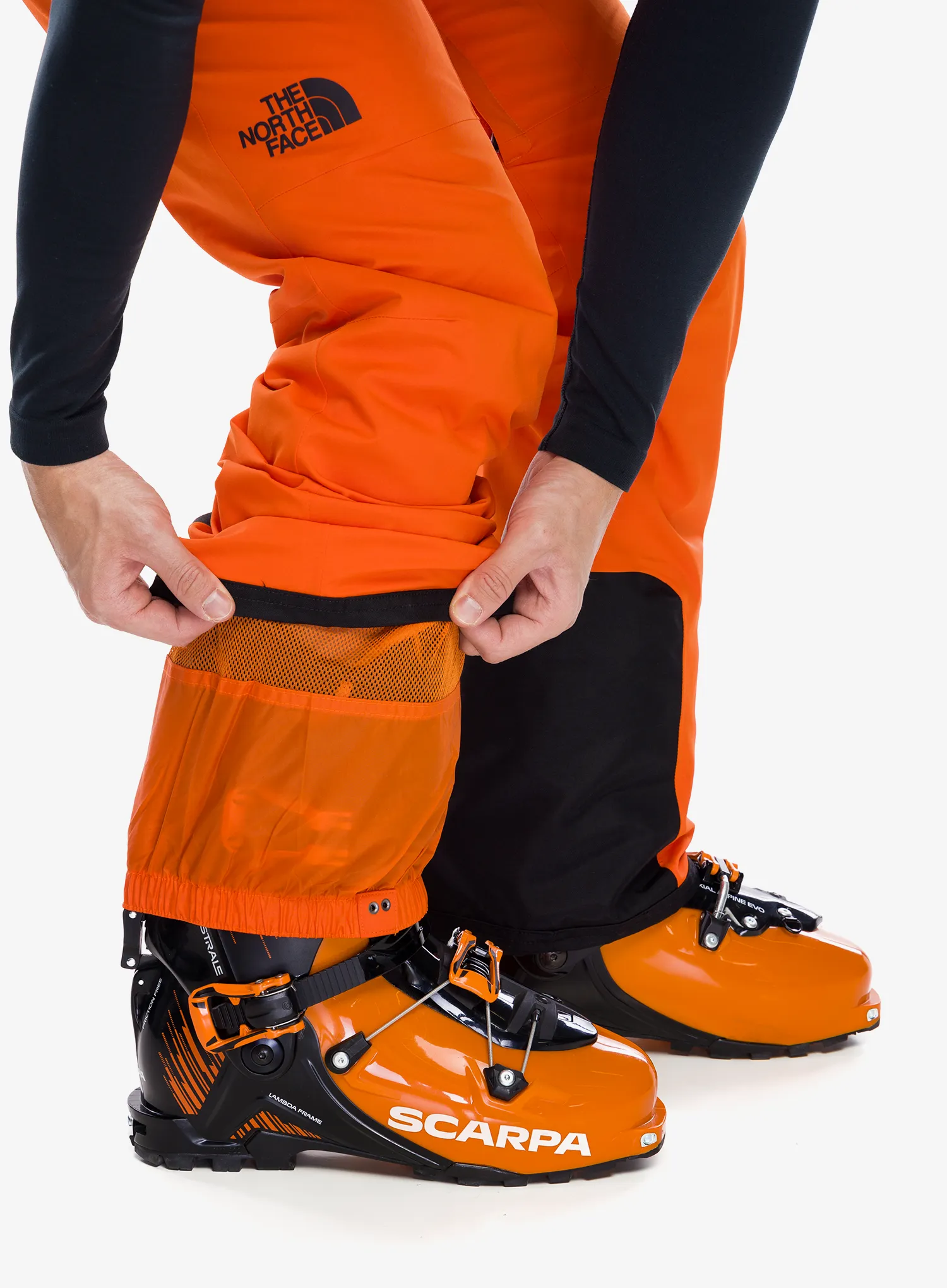 Smučarske hlače The North Face Chakal Pant - tnf orange