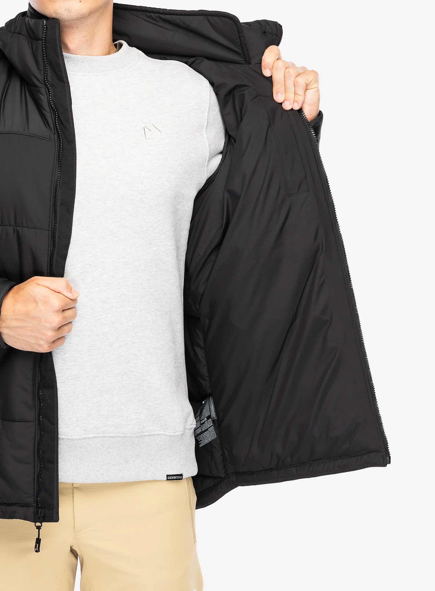 Sintetična jakna The North Face Circular Diablo Jacket - tnf black/tnf black