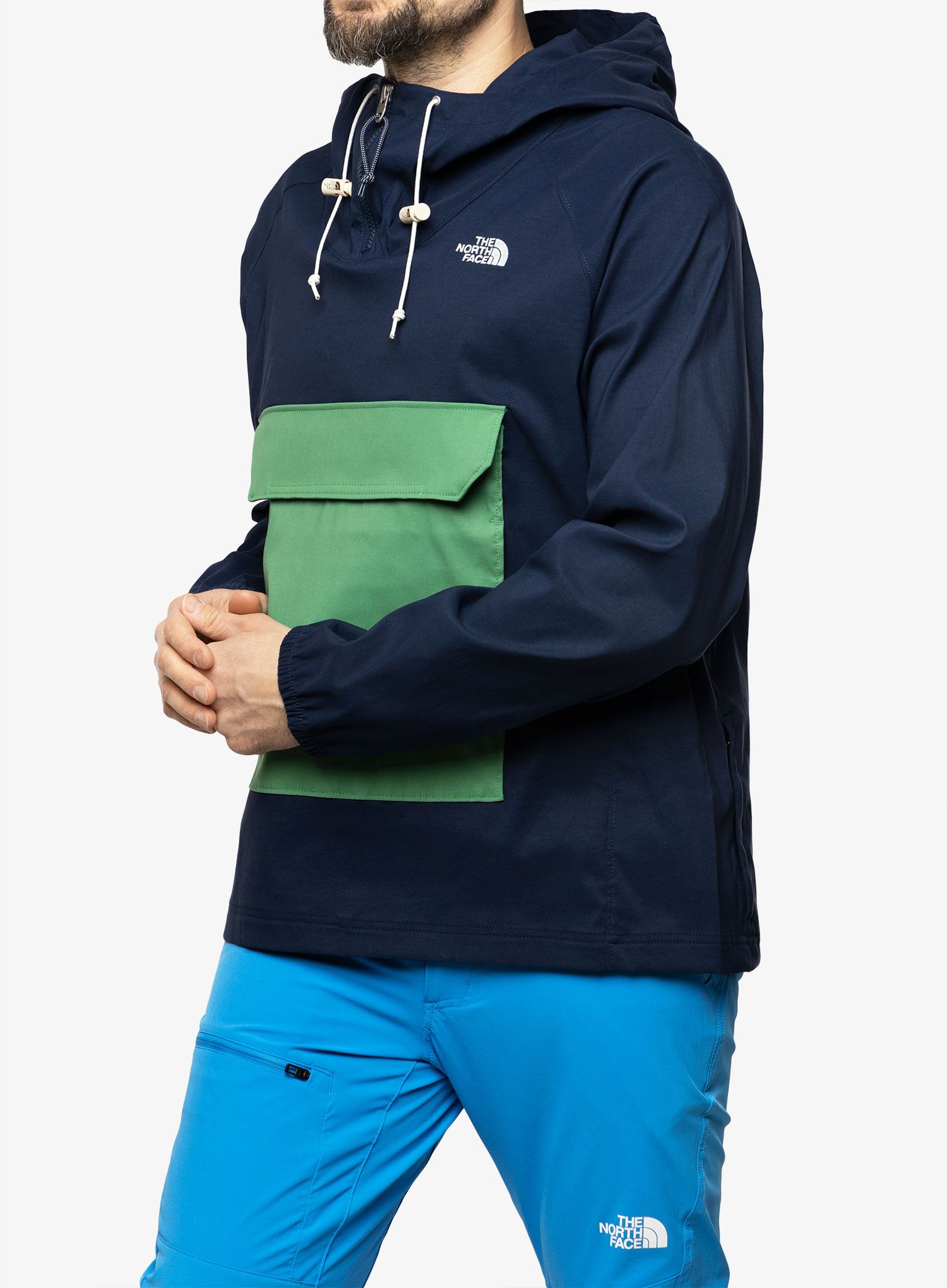 Vetrovka The North Face Class V Pullover - navy/deep grass
