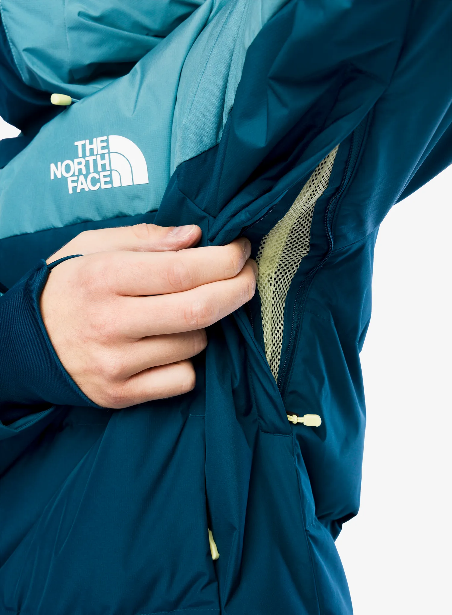 Smučarska jakna The North Face Corefire Down Windstopper Jacket - midnight petrol/algae blue