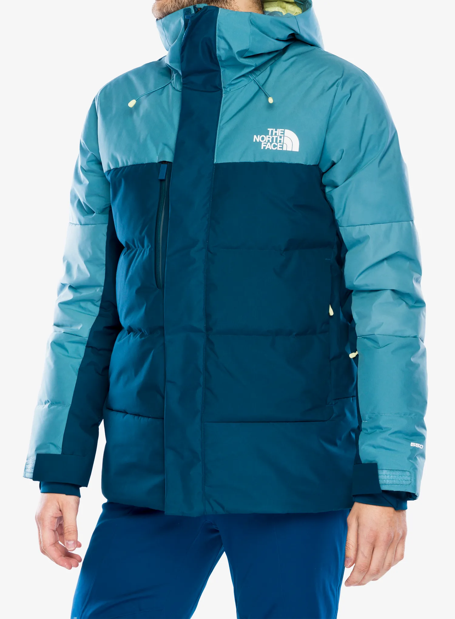 Smučarska jakna The North Face Corefire Down Windstopper Jacket - midnight petrol/algae blue