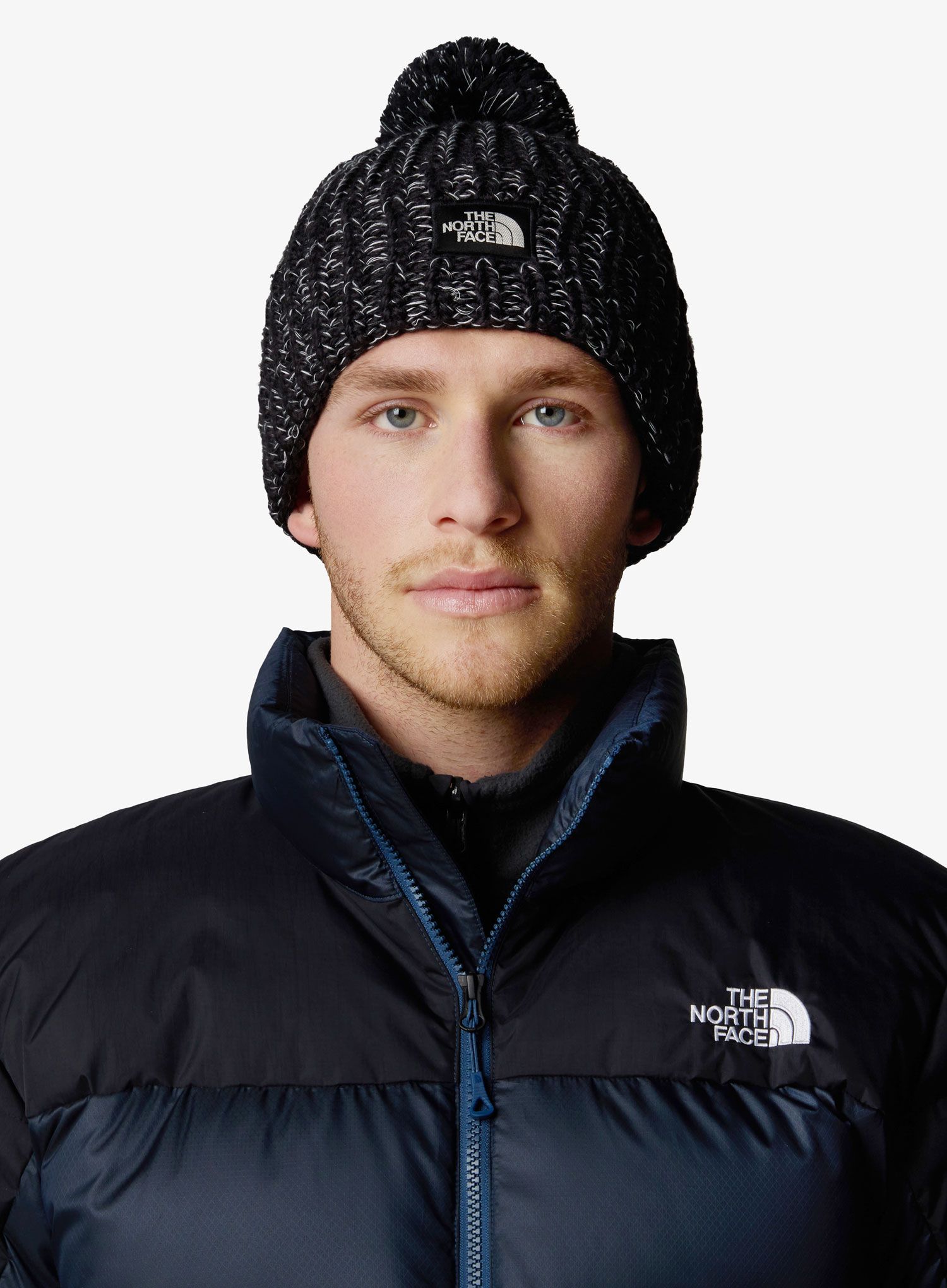 Zimska kapa The North Face Cozy Chunky Cabin Beanie - tnf black/white dune