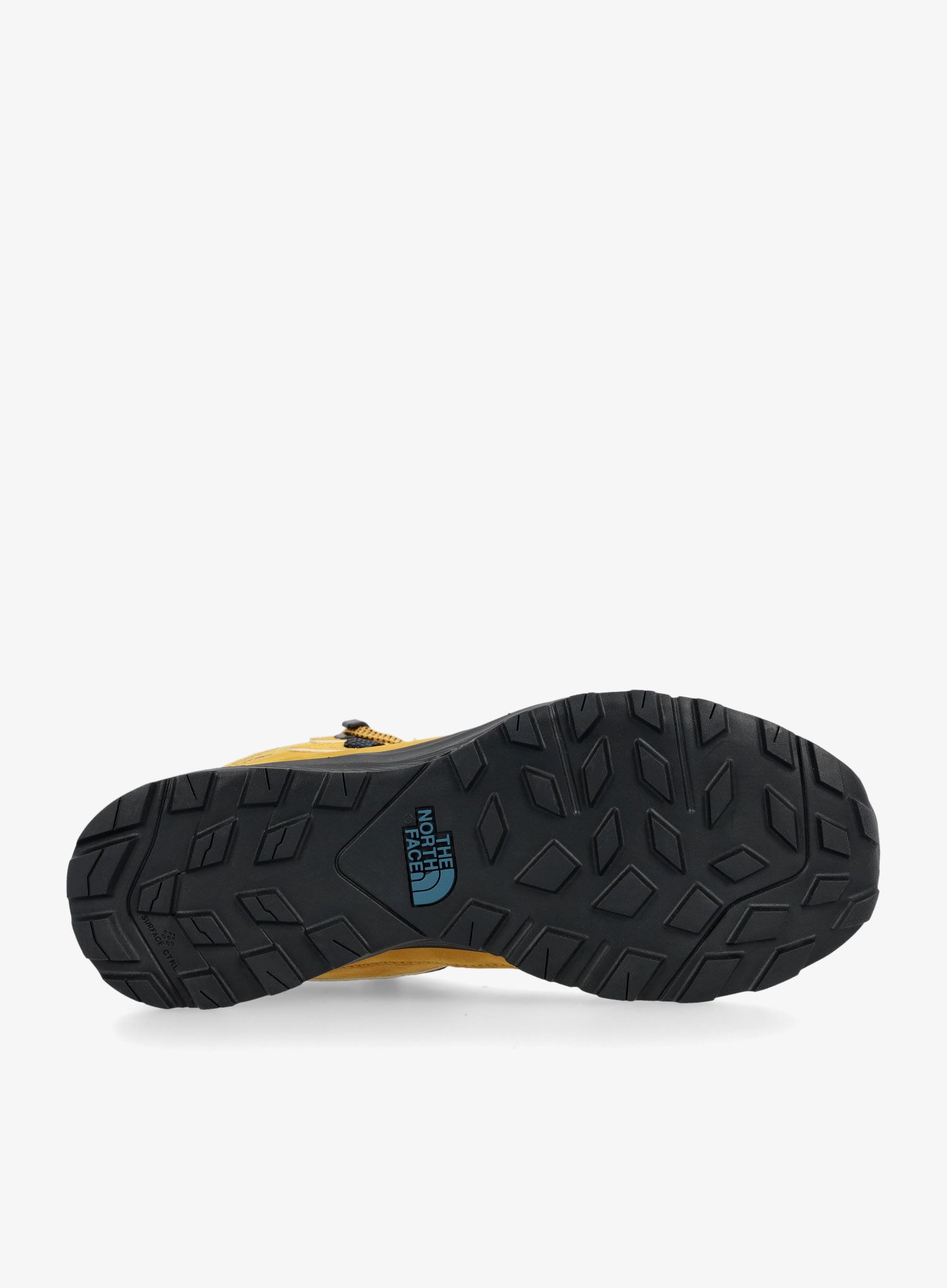 Pohodniški čevlji The North Face Cragstone Leather Mid WP - yellow/black