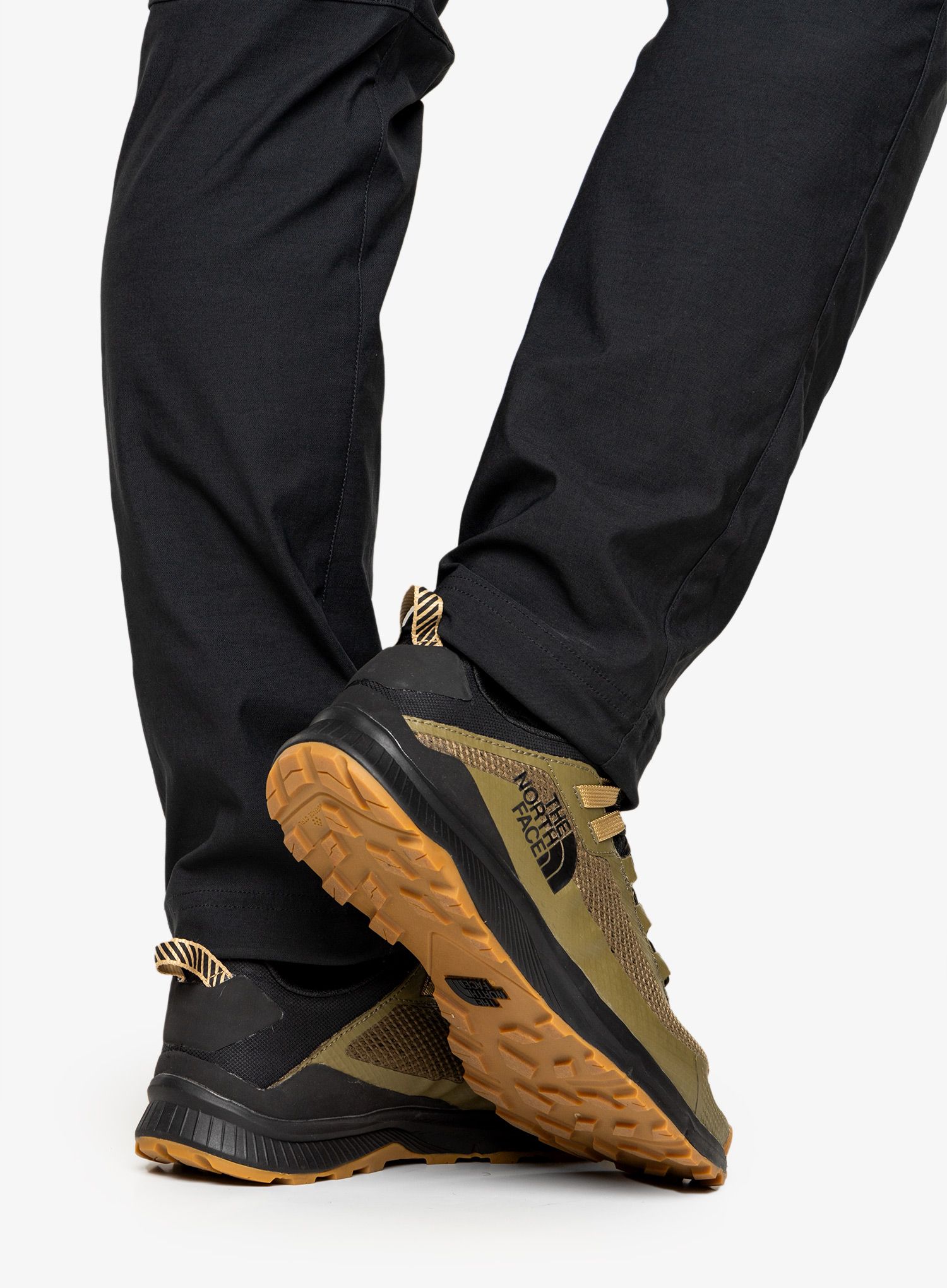 Moški pohodniški čevlji The North Face Cragstone Vent - olive/black