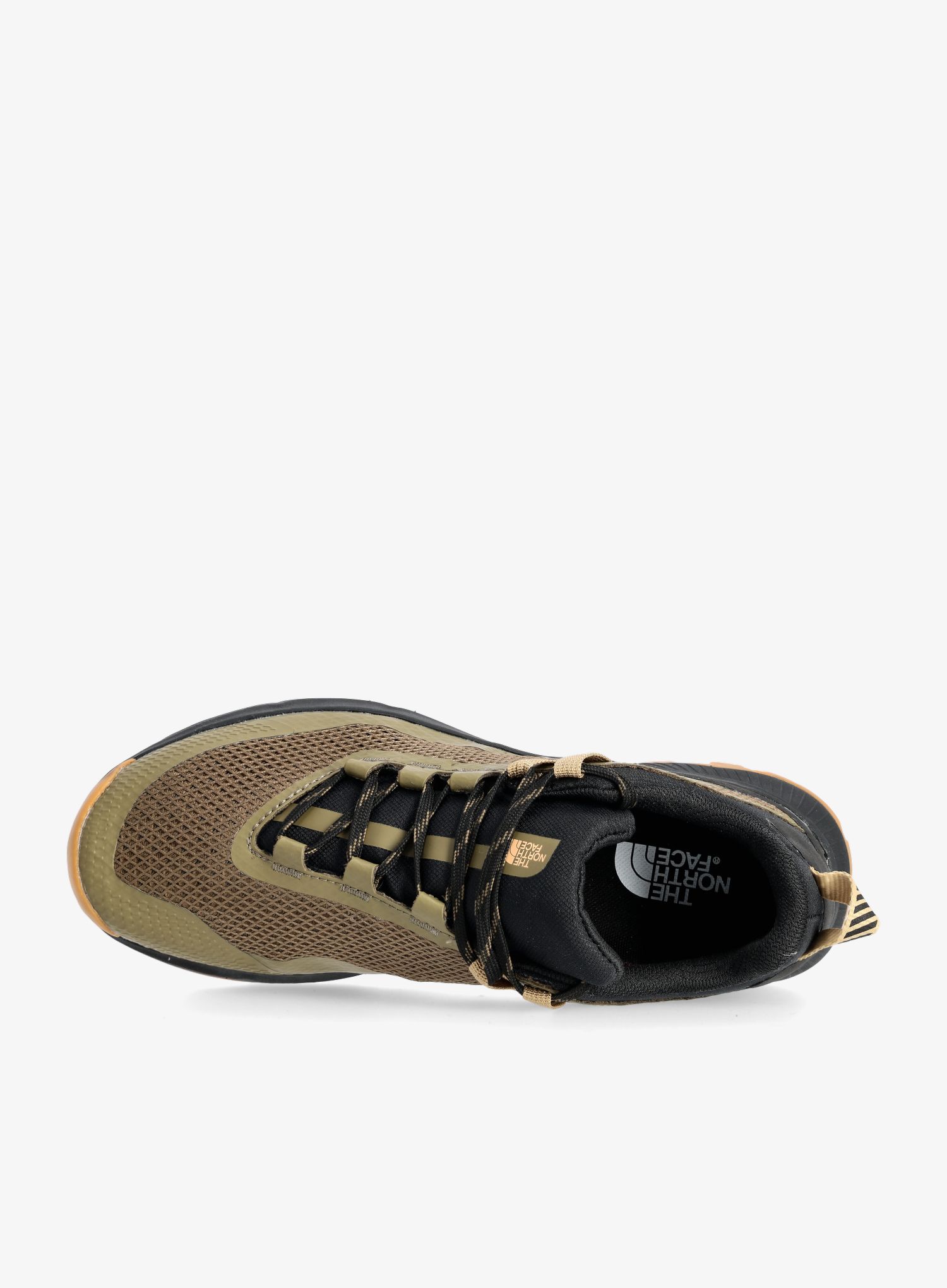 Moški pohodniški čevlji The North Face Cragstone Vent - olive/black
