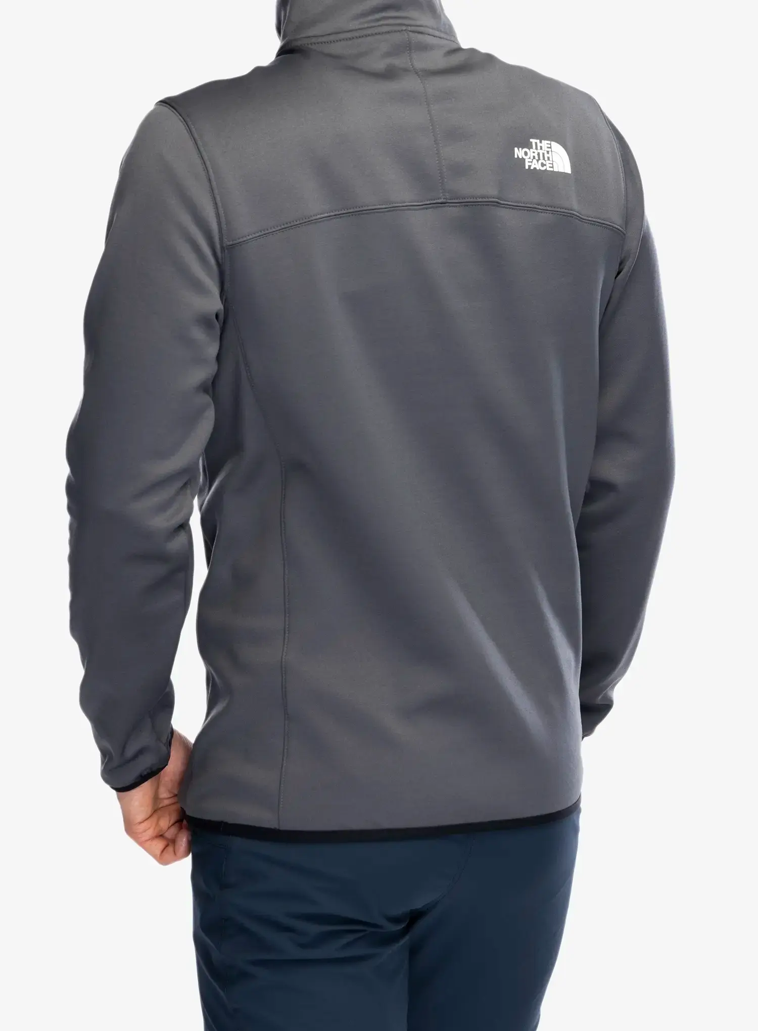 Puloverji brez kapuce The North Face Crest 1/4 Zip - anthracite grey/tnf black