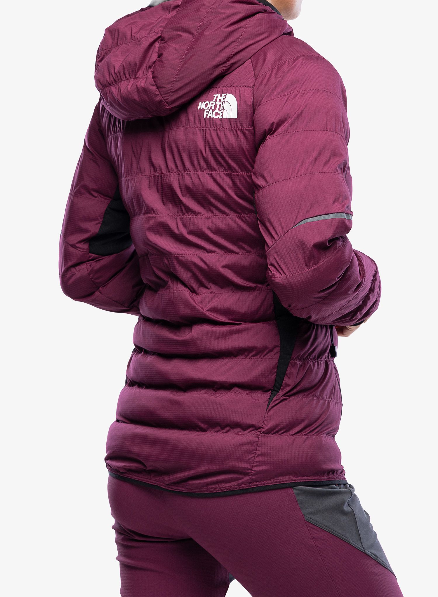 Ženska sintetična jakna The North Face Dawn Turn 50/50 Synthetic - boysenberry