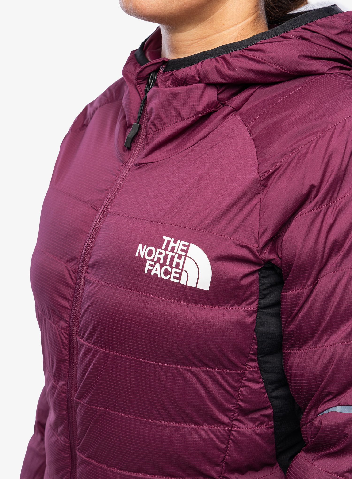 Ženska sintetična jakna The North Face Dawn Turn 50/50 Synthetic - boysenberry