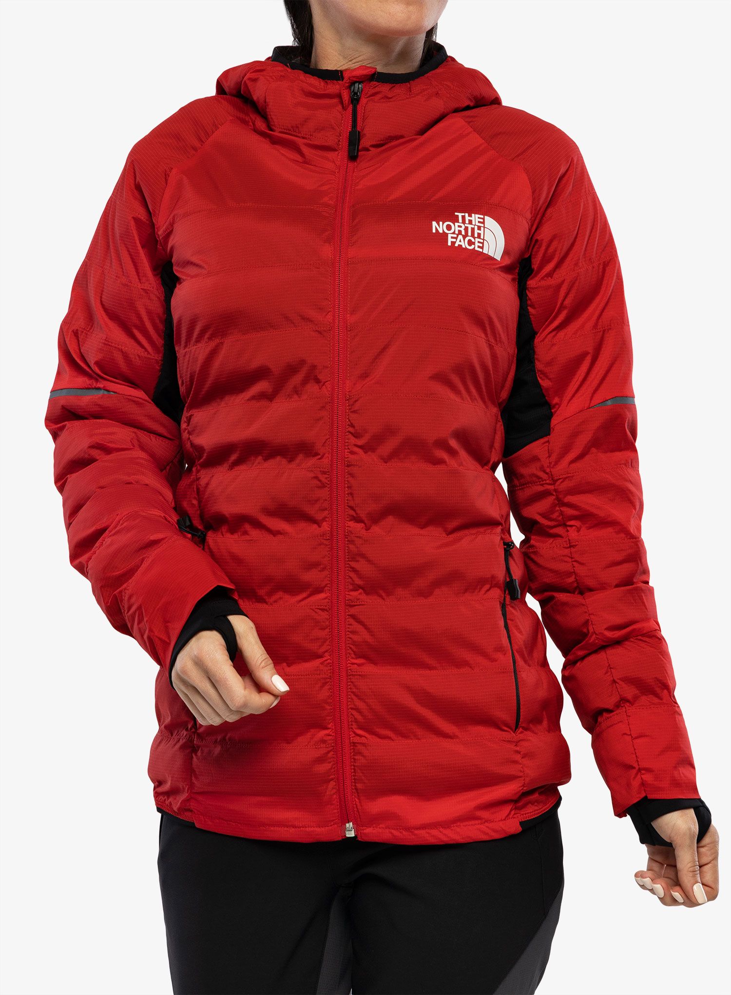 Ženska jakna The North Face Dawn Turn 50/50 Synthetic - tnf red/asphalt grey