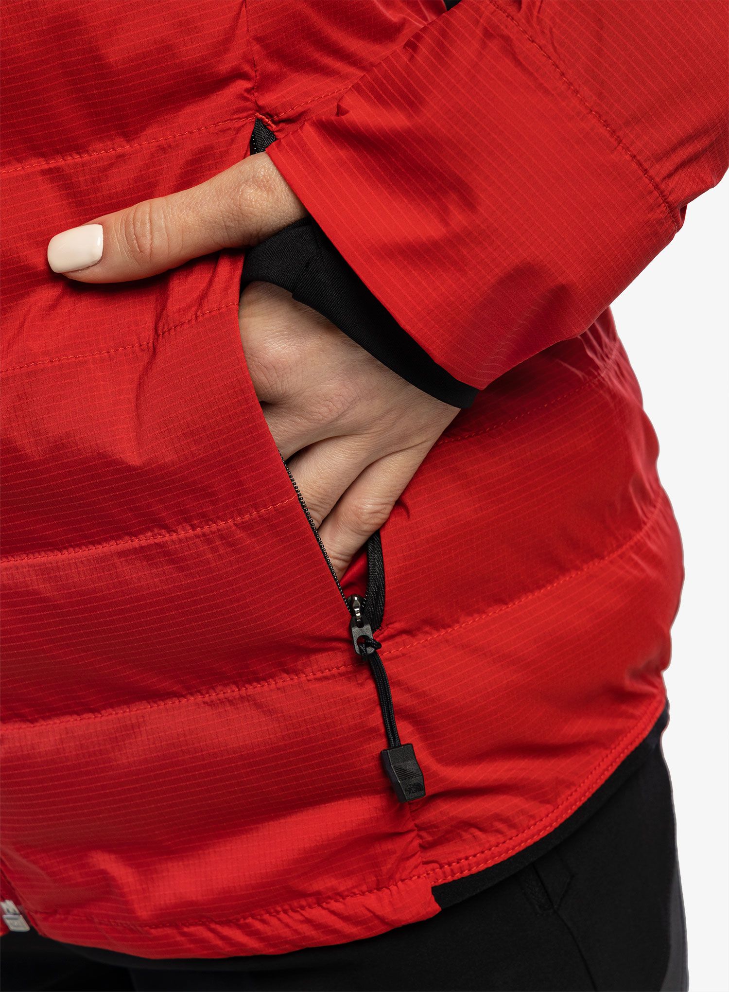 Ženska jakna The North Face Dawn Turn 50/50 Synthetic - tnf red/asphalt grey