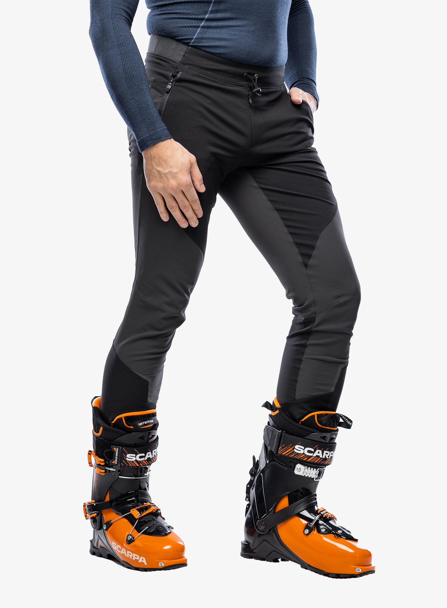 Hlače za turno smučanje The North Face Dawn Turn Pant - black/grey