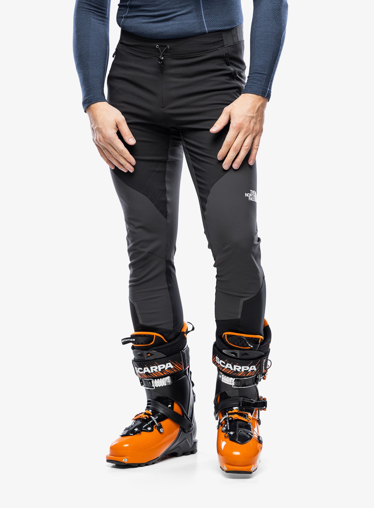 Hlače za turno smučanje The North Face Dawn Turn Pant - black/grey
