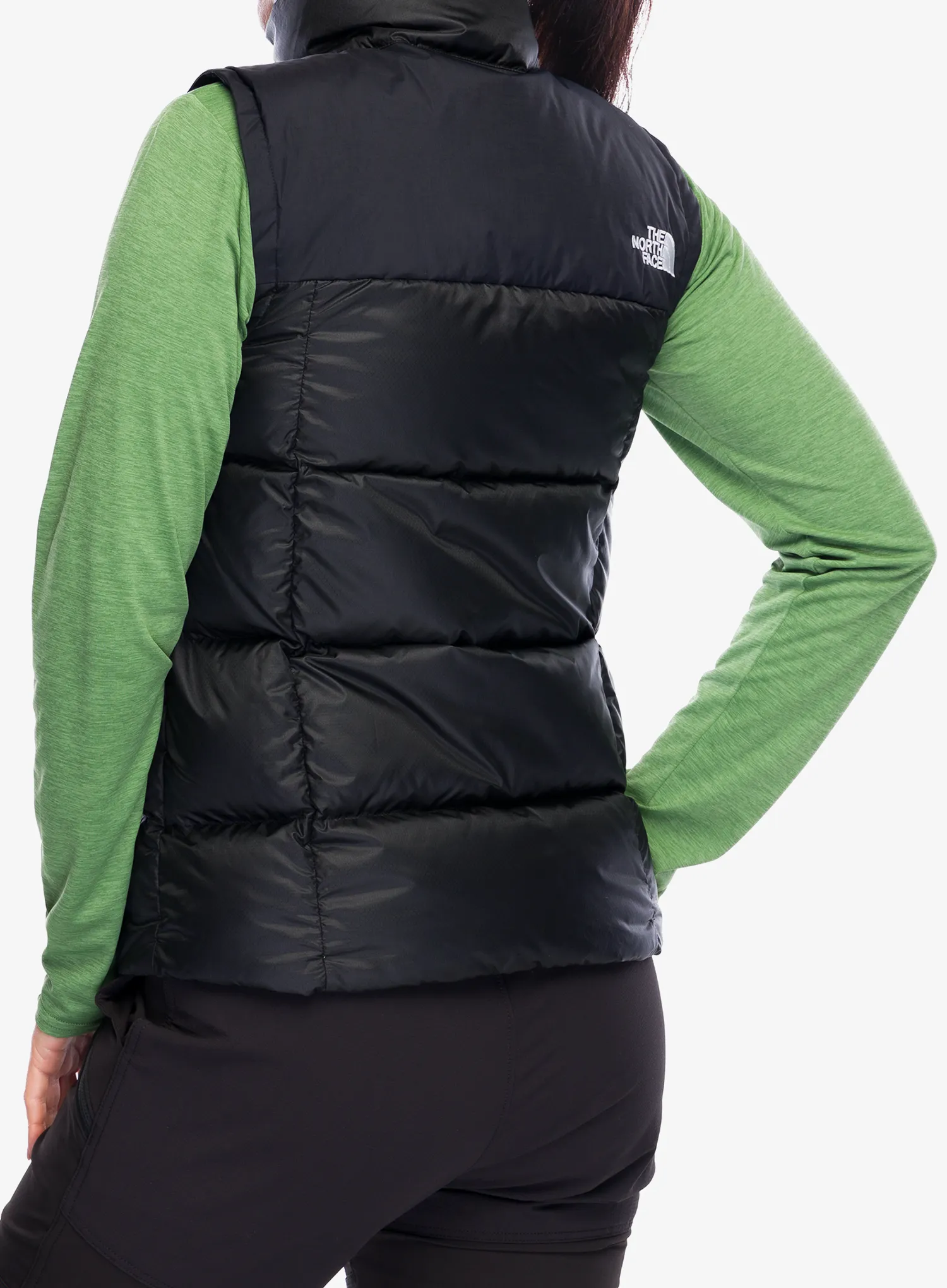 Ženski brezrokavnik The North Face Diablo Down 2.0 Vest - tnf black heather/tnf black