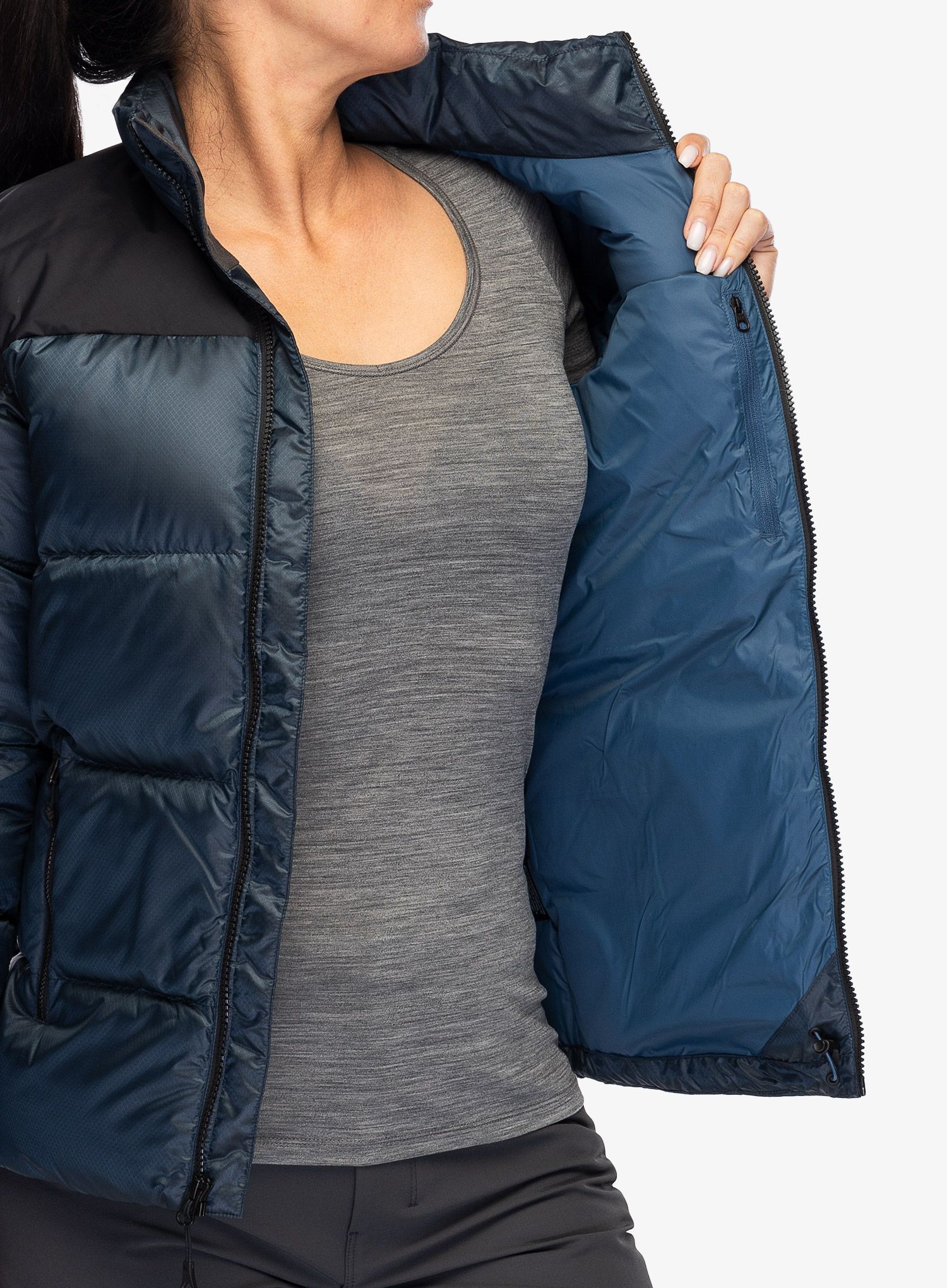 Ženska puhovka The North Face Diablo Down 2.0 Jacket - shady blue black heather