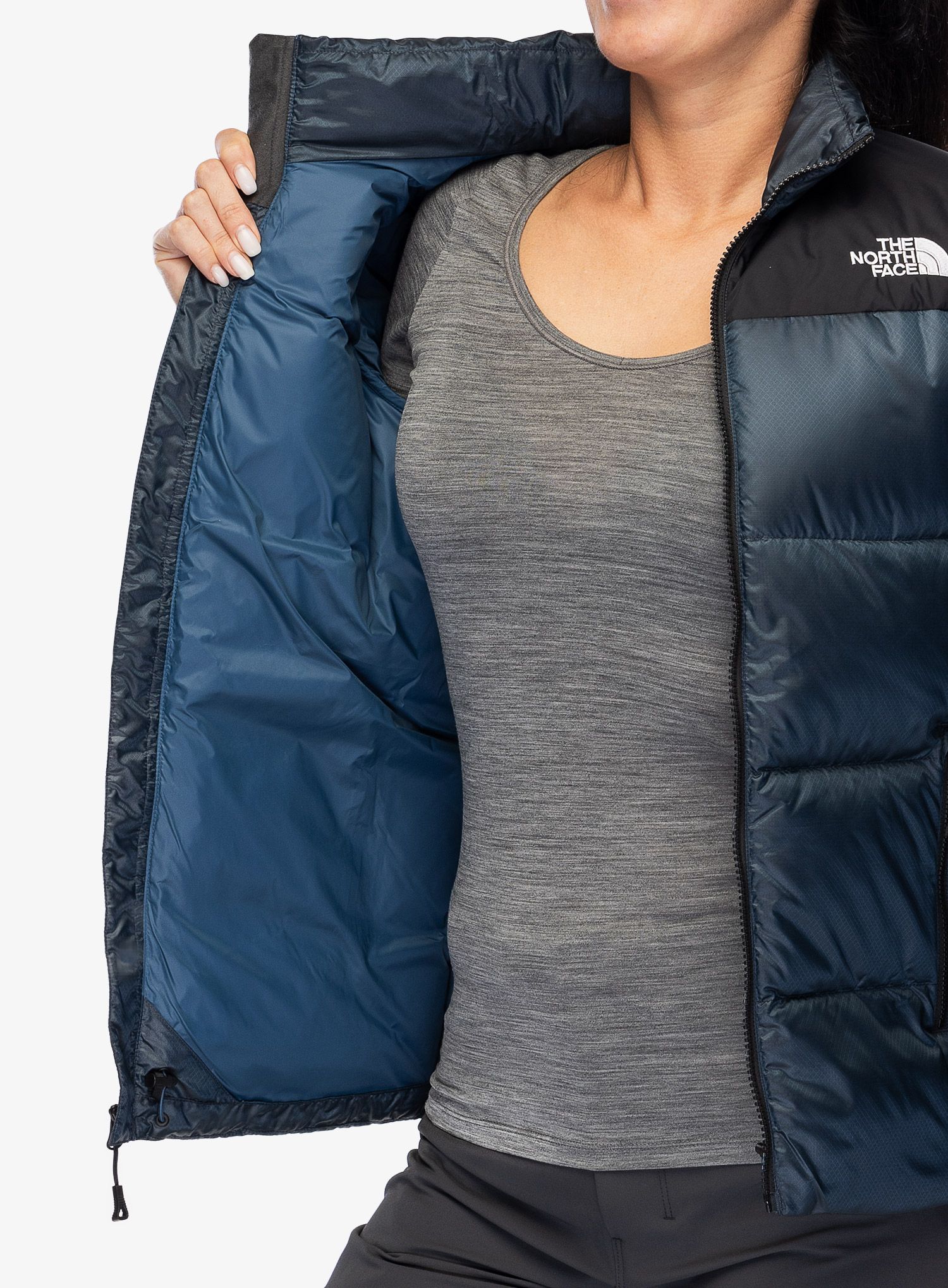 Ženska puhovka The North Face Diablo Down 2.0 Jacket - shady blue black heather