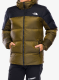 Puhovka The North Face Diablo Down 2.0 Hoodie - moss green black heather/black