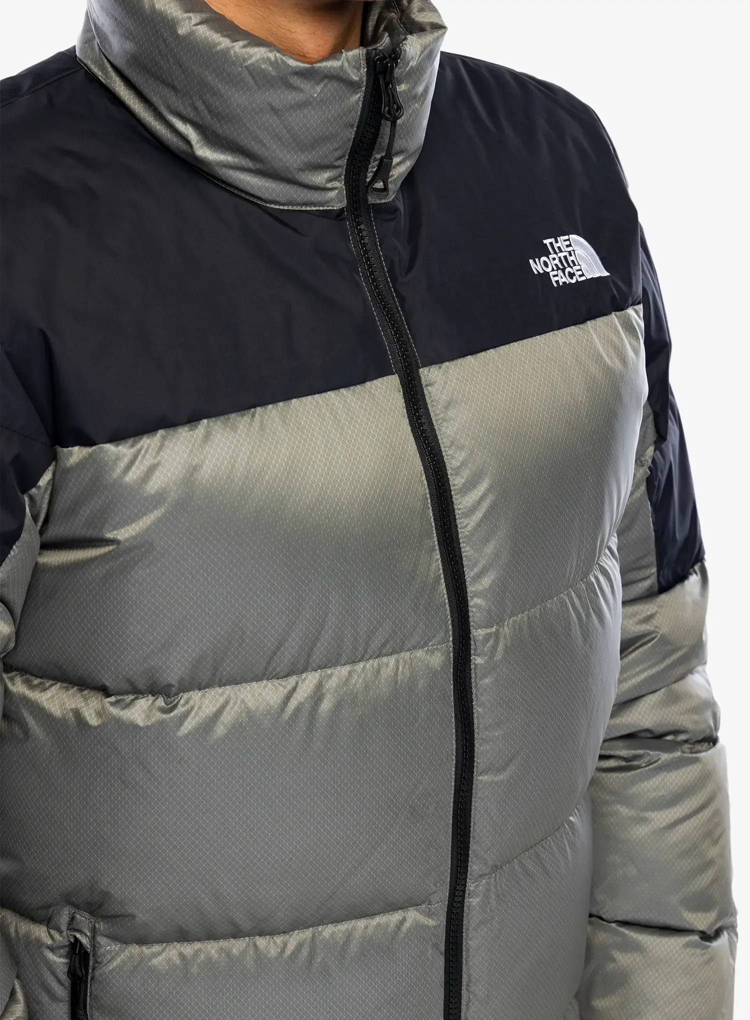 Puhovka The North Face Diablo Down 2.0 Jacket - clay grey black heather